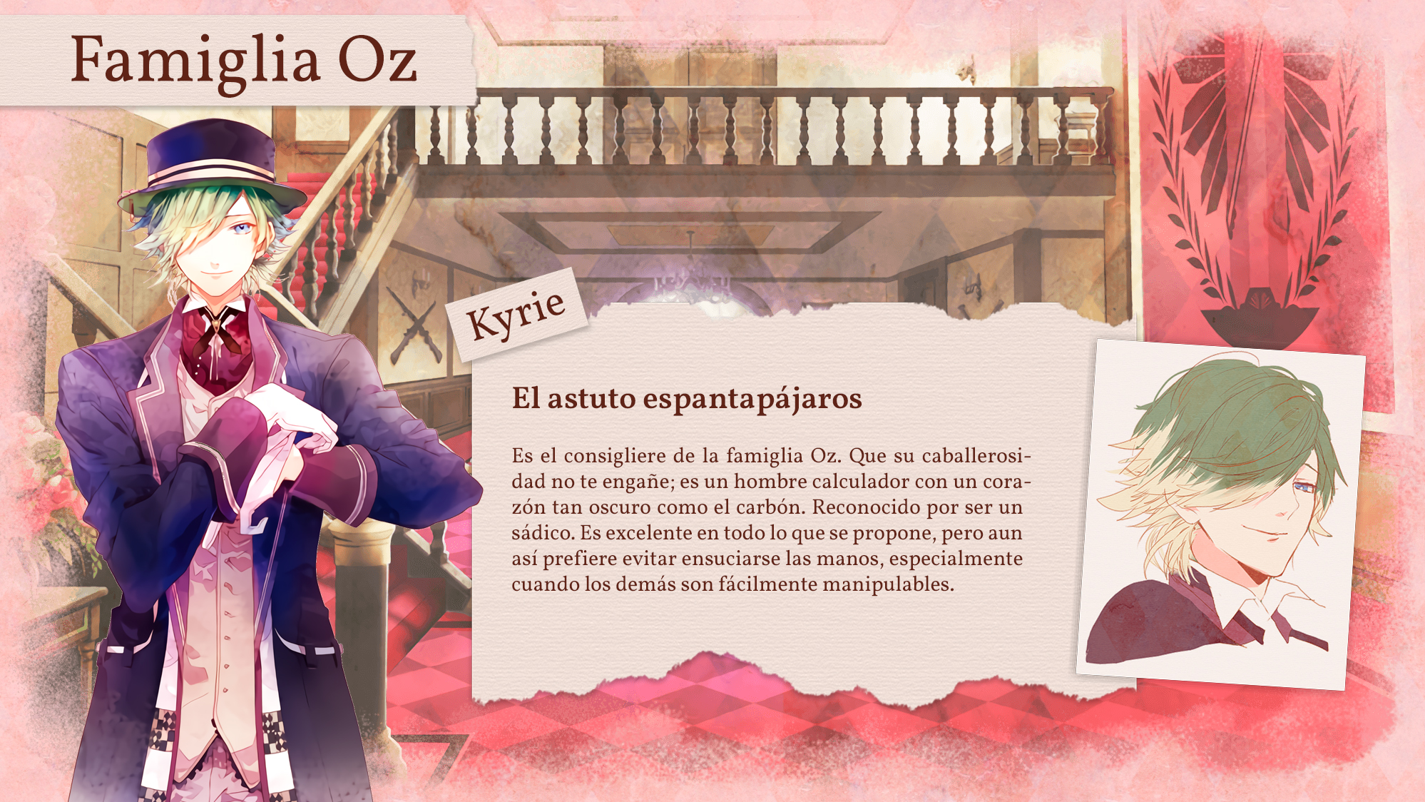 Mottome - —Personaje ligable— Cuento: El maravilloso mago de Oz. Seiyuu ...