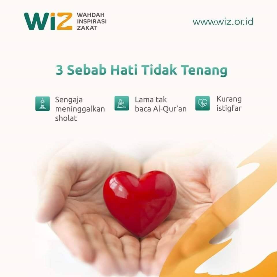 Wahdah Islamiyah Sidrap 3 Sebab Hati Tidak Tenang Pernah Merasakan Bagaimana Hati Itu Tidak Tenang Pasti Kita Semua Pernah Merasakannya Sebabnya Apa Mungkin Karena Gelisah Utangnya Tak Kunjung Lunas Jodohnya