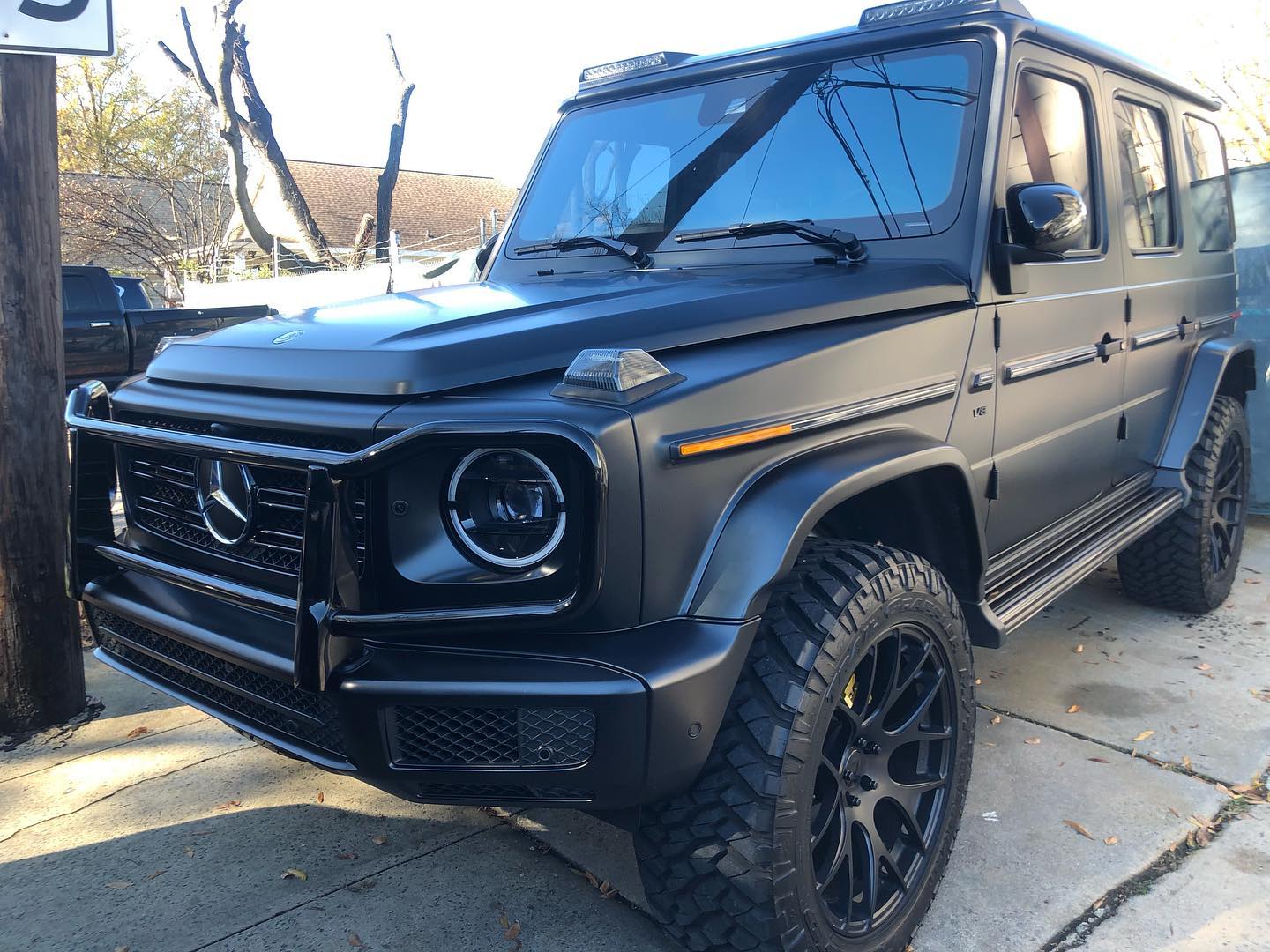 Xcel Wraps - G-Wagon front end PPF 🙌🏻 #ppf #gclass #g550...