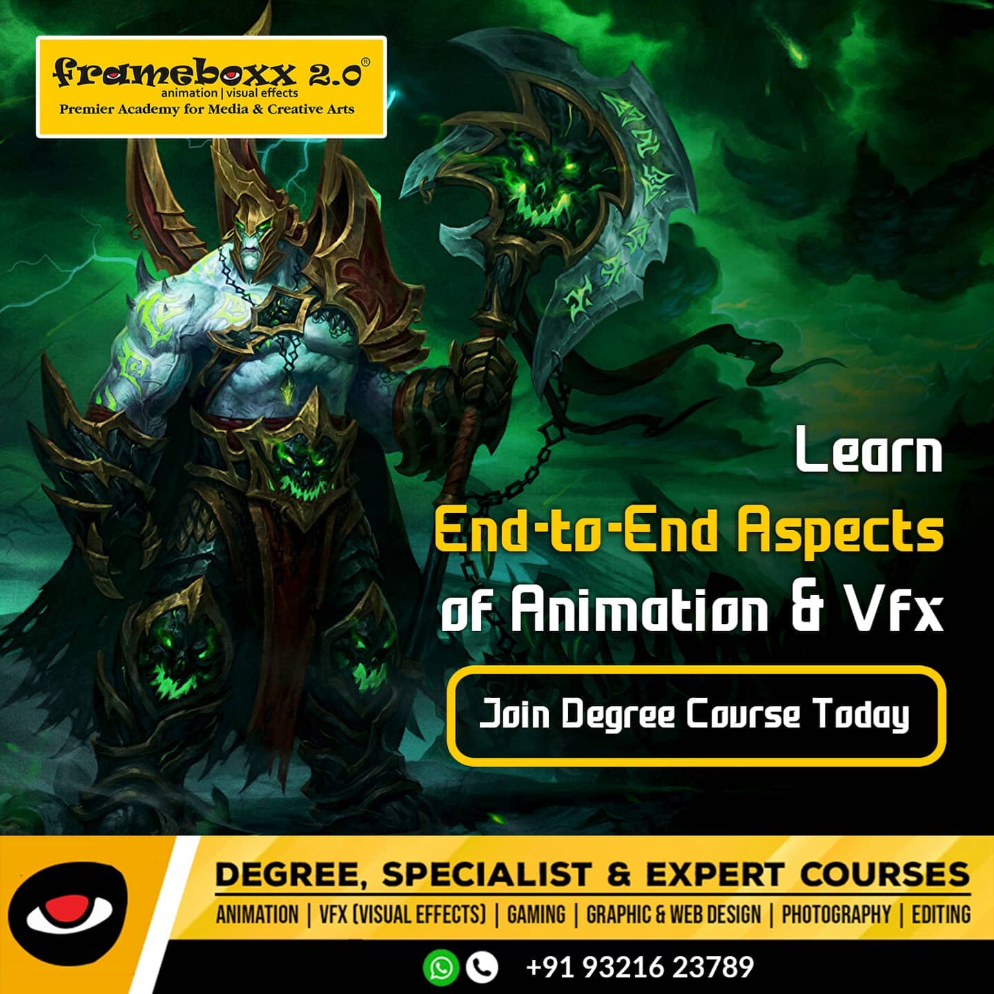 Learn end to... - Frameboxx Animation & Visual Effects-Dadar