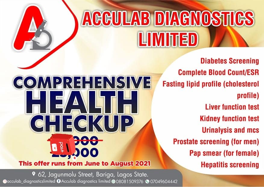 Acculab Diagnostics limited | Lagos