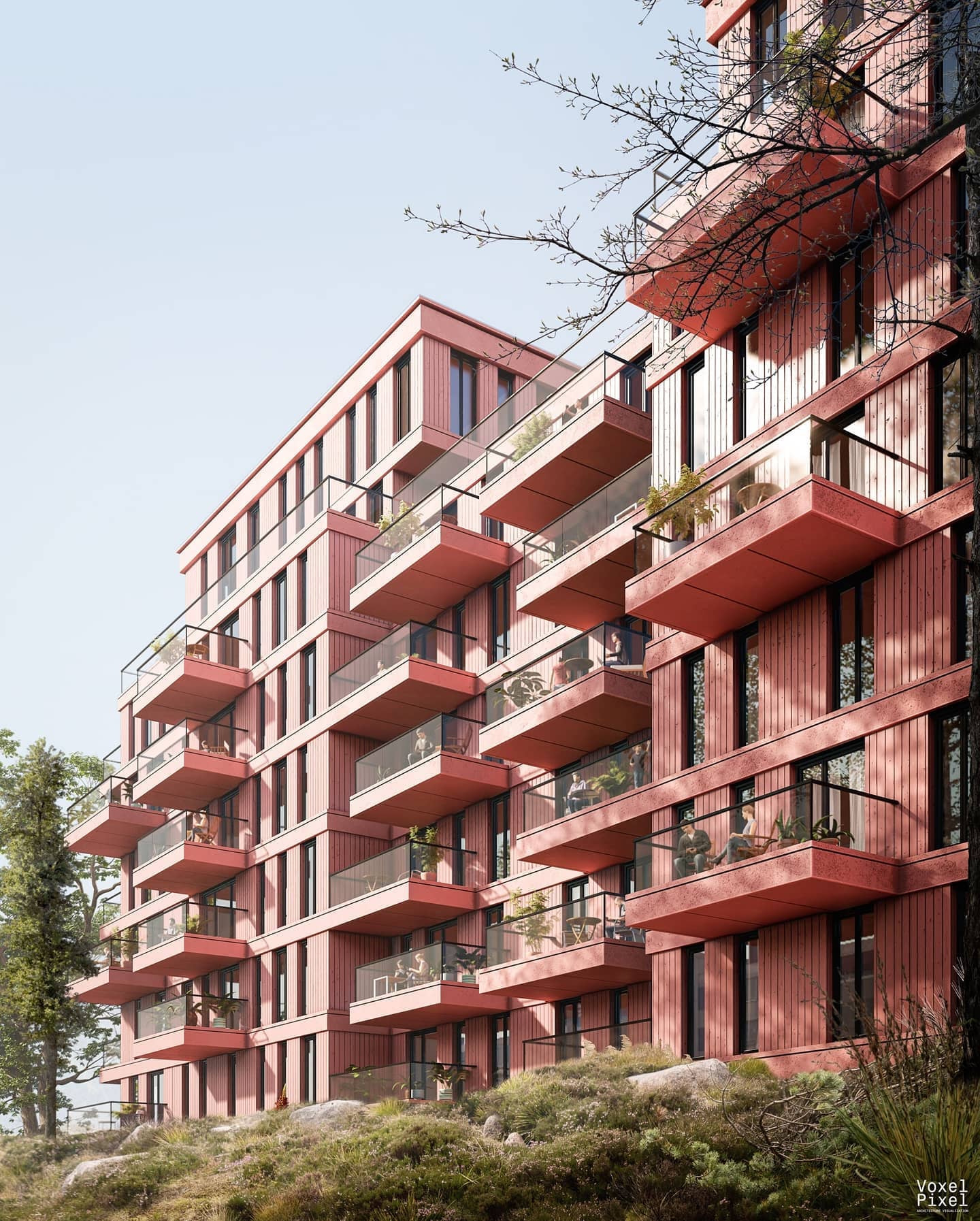 Lumion Polska - Apartments Block Rendering by Voxel&Pixel...