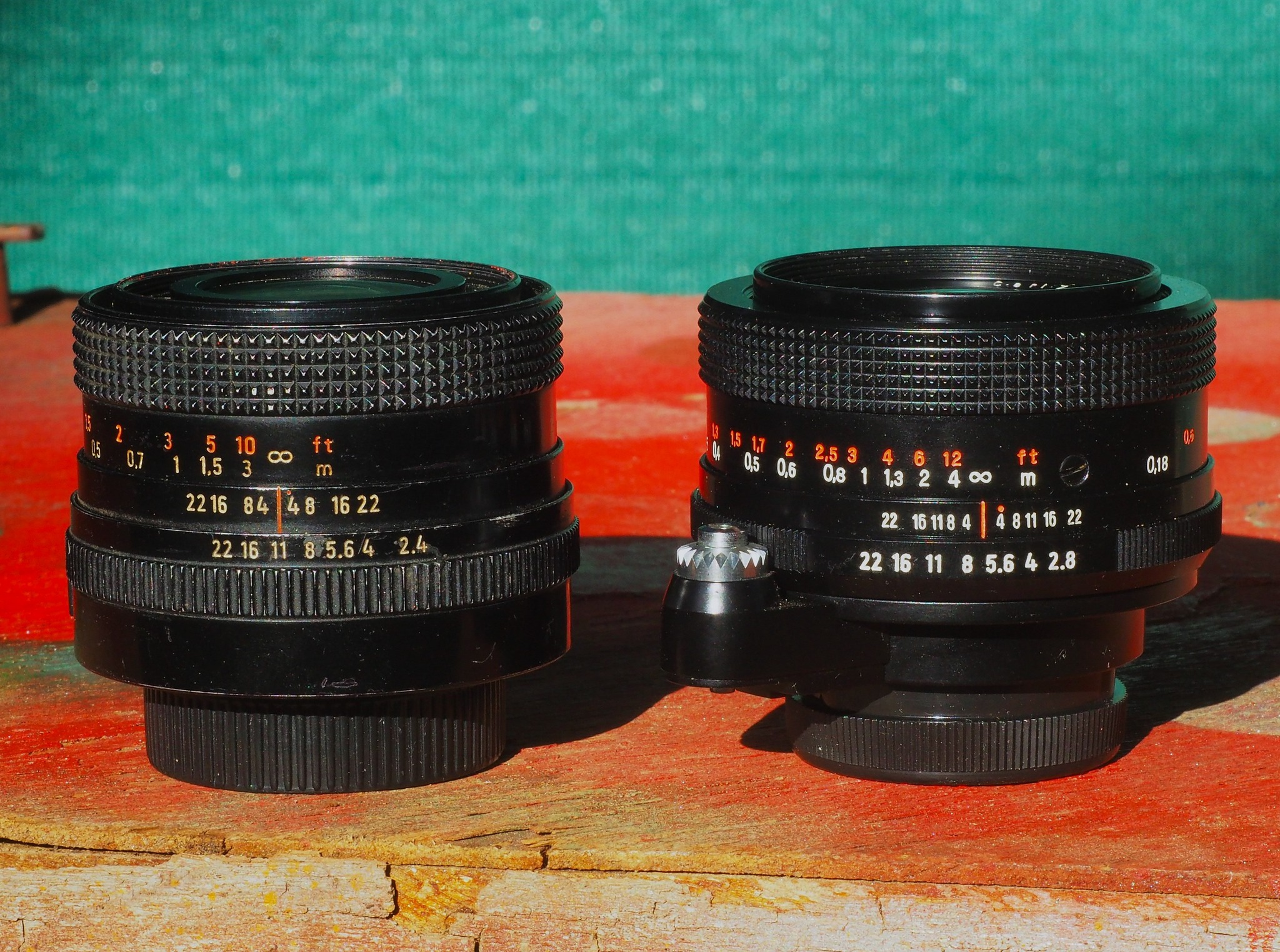 Zeiss Jena Flektogon 2,8/35 mm from 1952 - the first massed