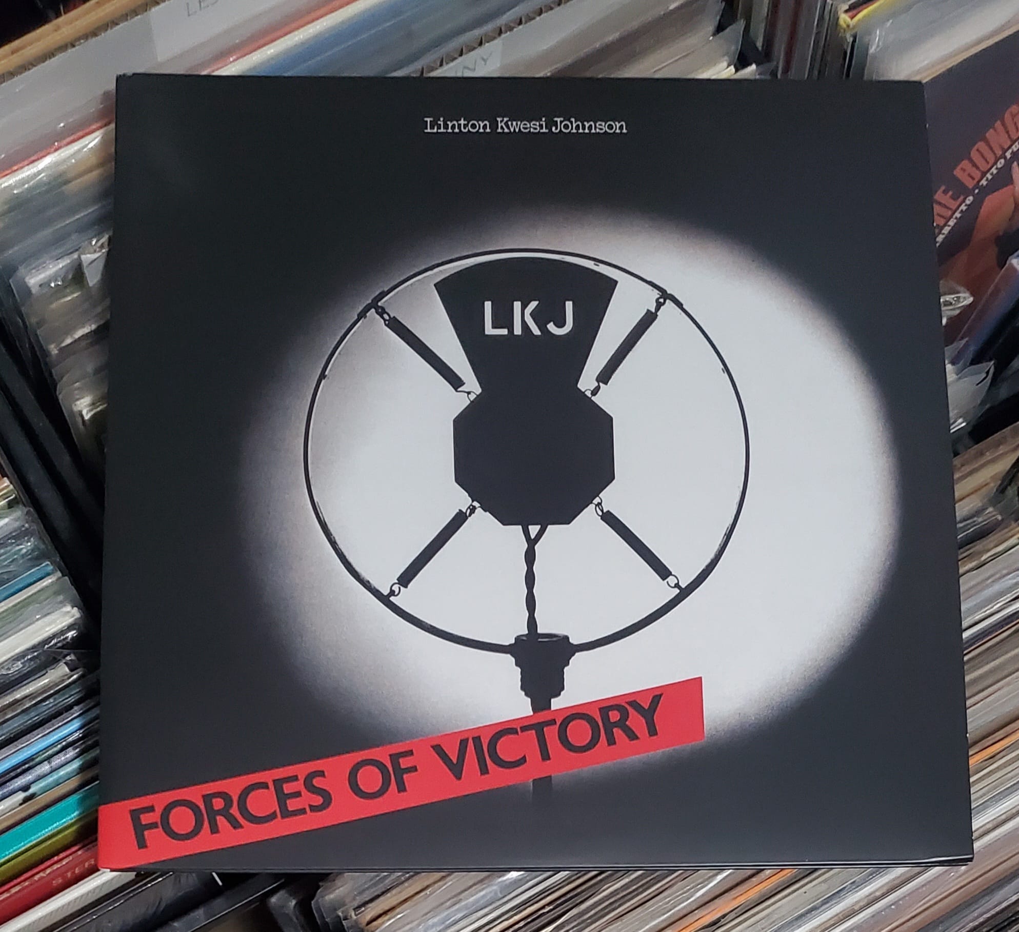 Linton Kwesi Johnson - Forces of victory. First spin of the day by 