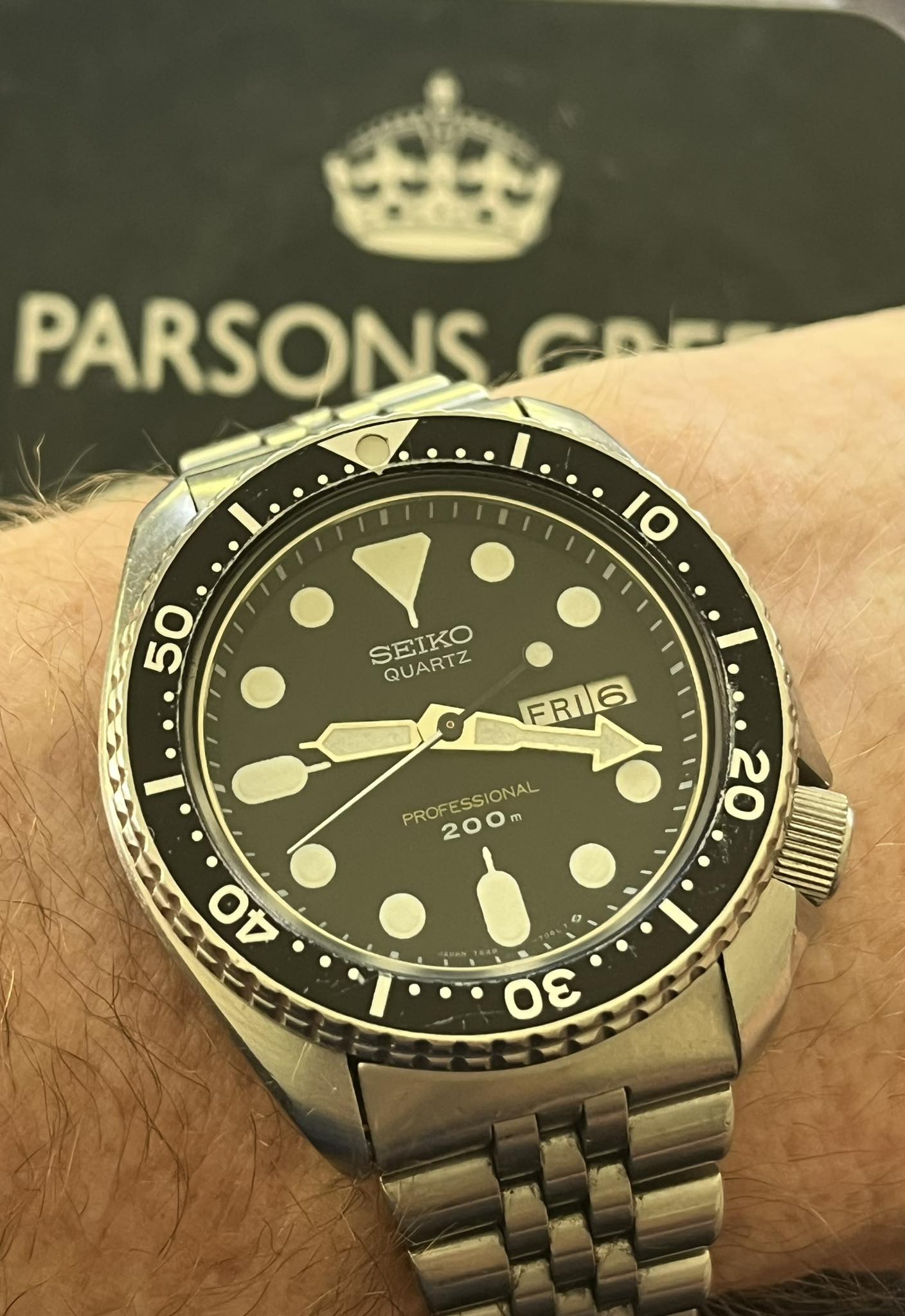 Seiko 7548-7010 on Z199🇯🇵