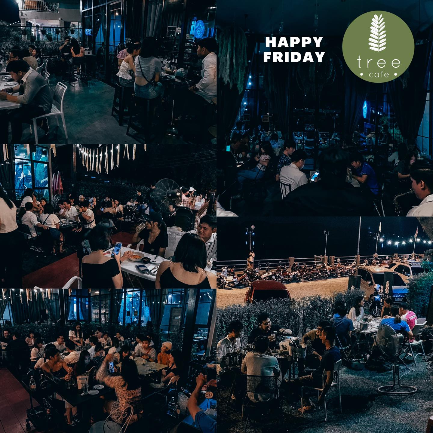 ️ ️ ️ Happy Friday 💙💙💙 🌳 TREE CAFE... - TREE CAFE Rim Moon