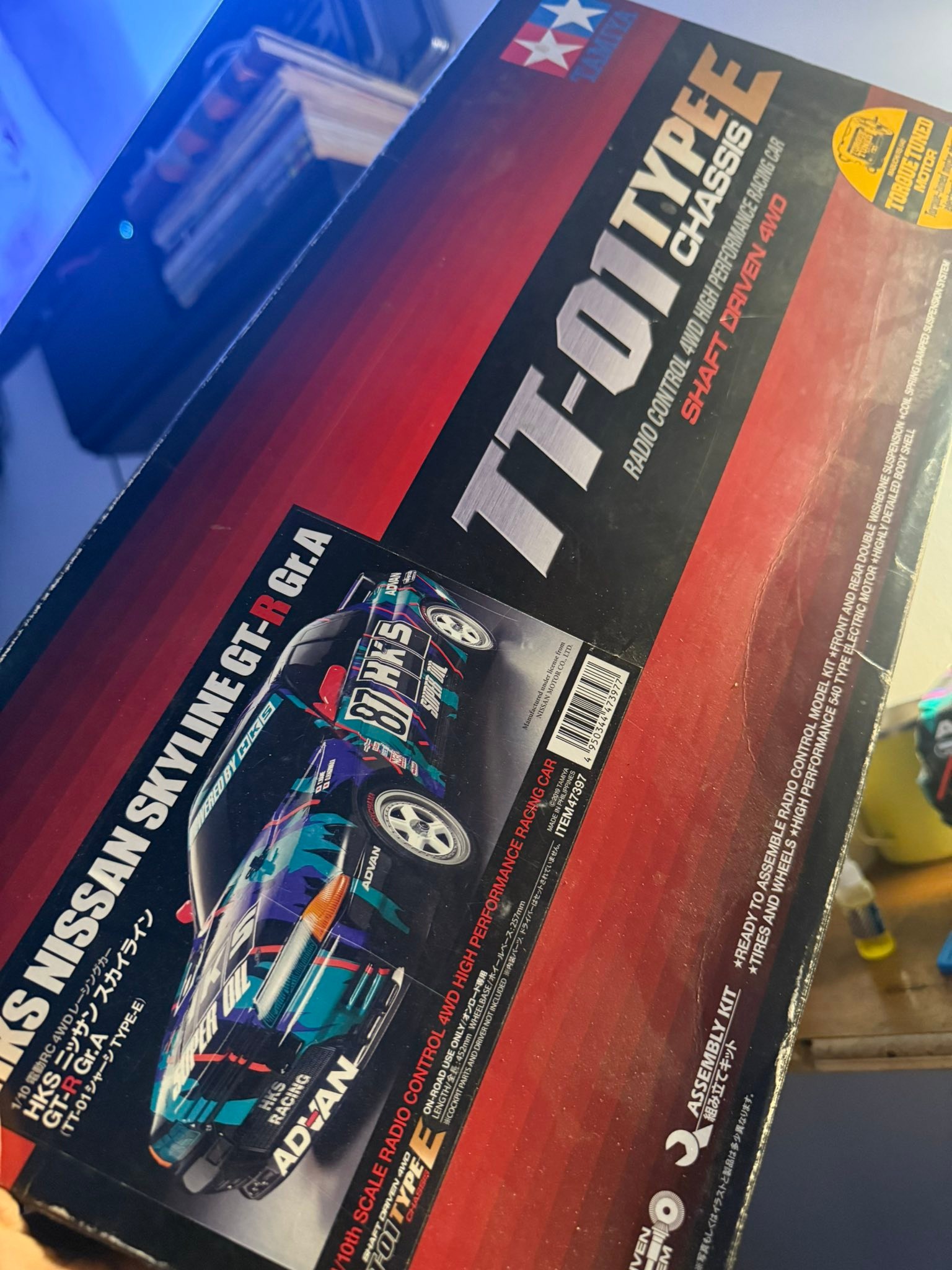Where to find HKS sticker kit for Tamiya Nissan Skyline