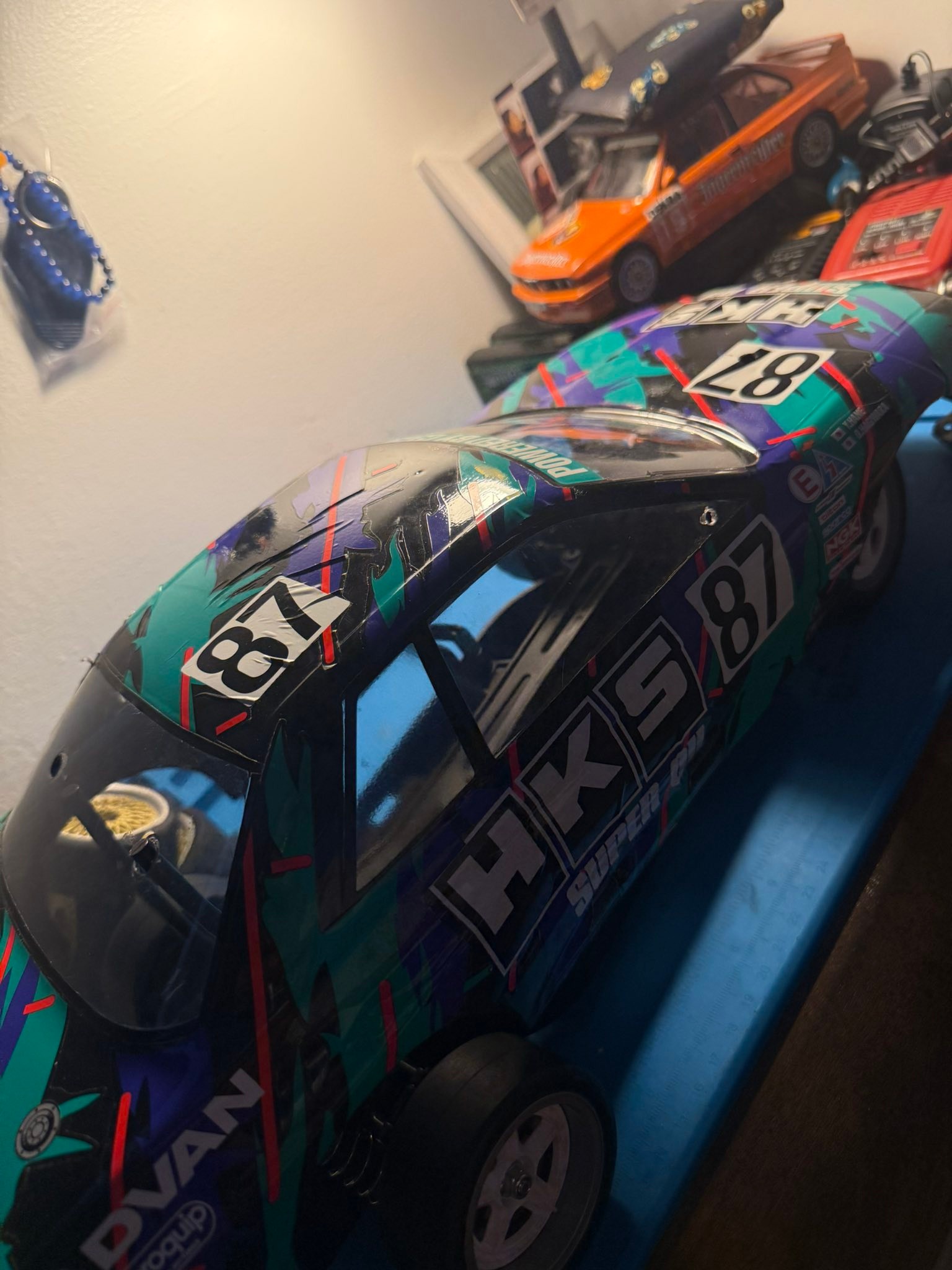 Where to find HKS sticker kit for Tamiya Nissan Skyline