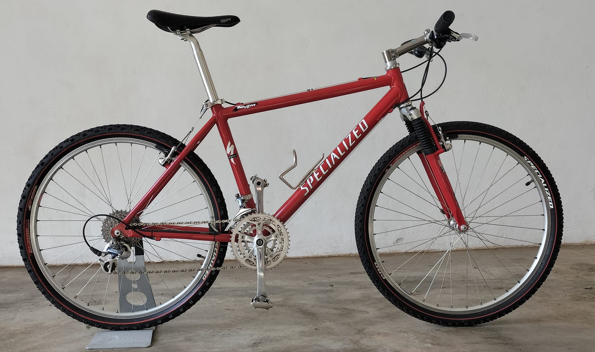 1995 Specialized S-Works M2 with Campagnolo titanium group