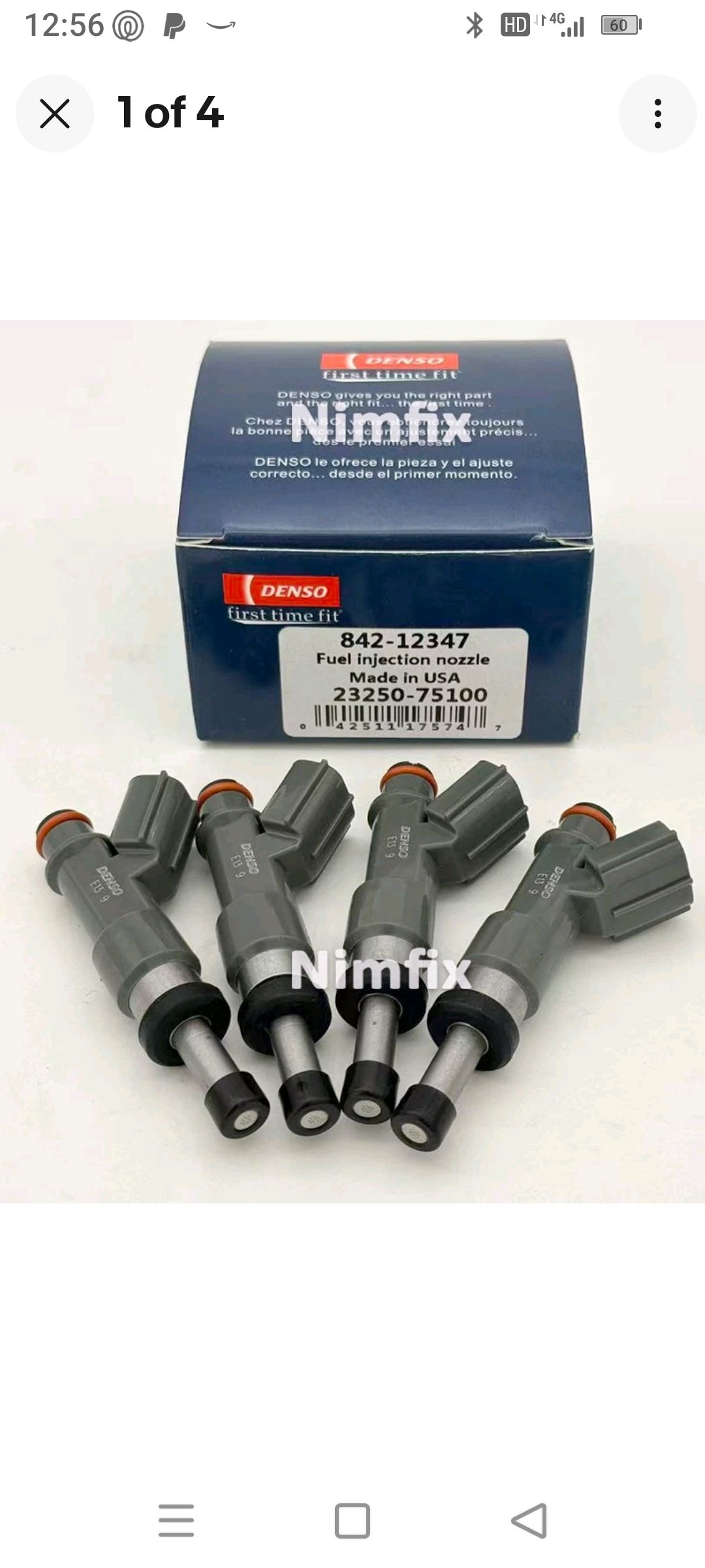 Looking for 3ZR Engine Fuel Injector.Model Number 23250-75090