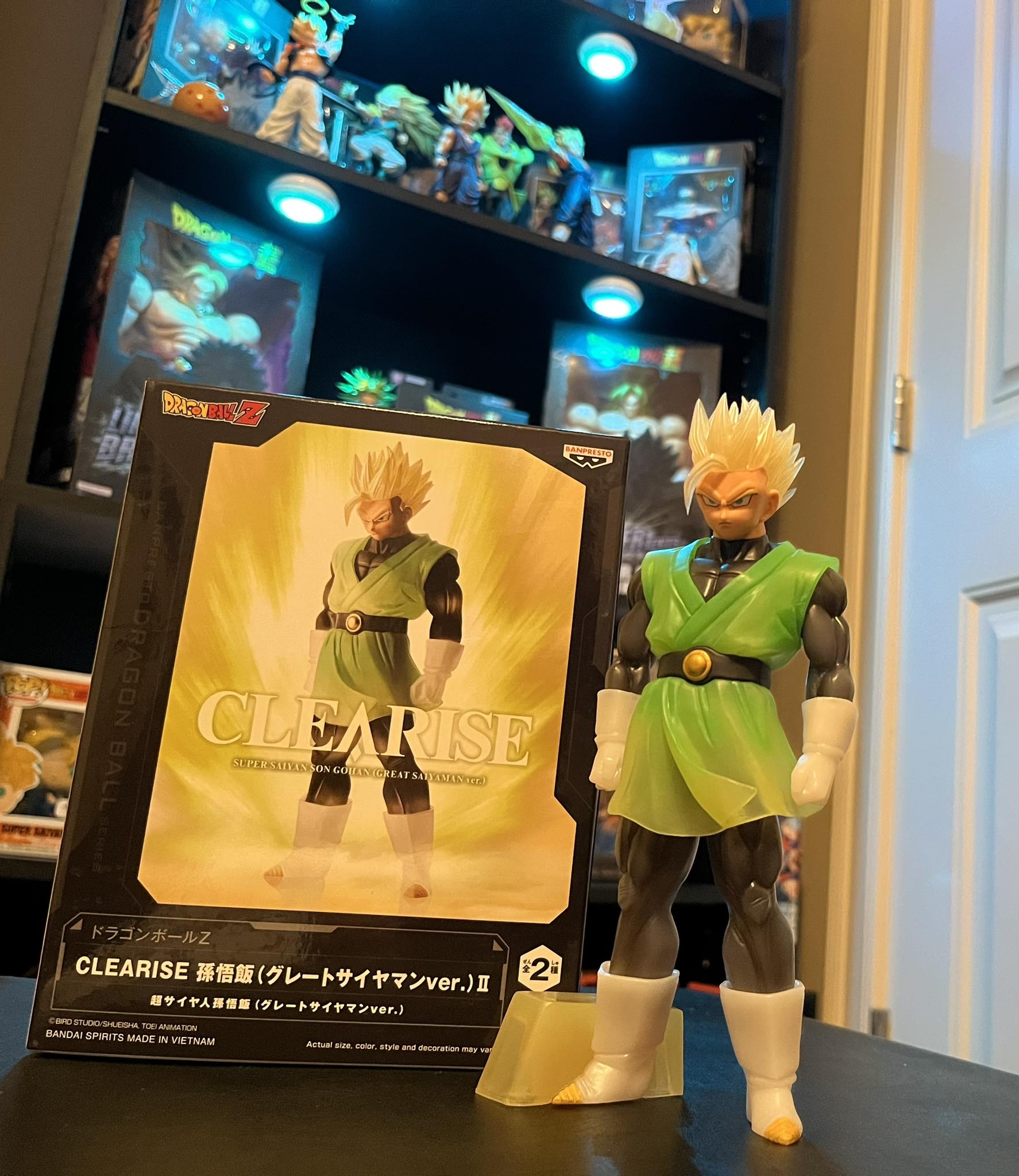 S.H.Figuarts スーパーサイヤ人孫悟飯 Clearise Dragon Ball Z Gohan figures collection