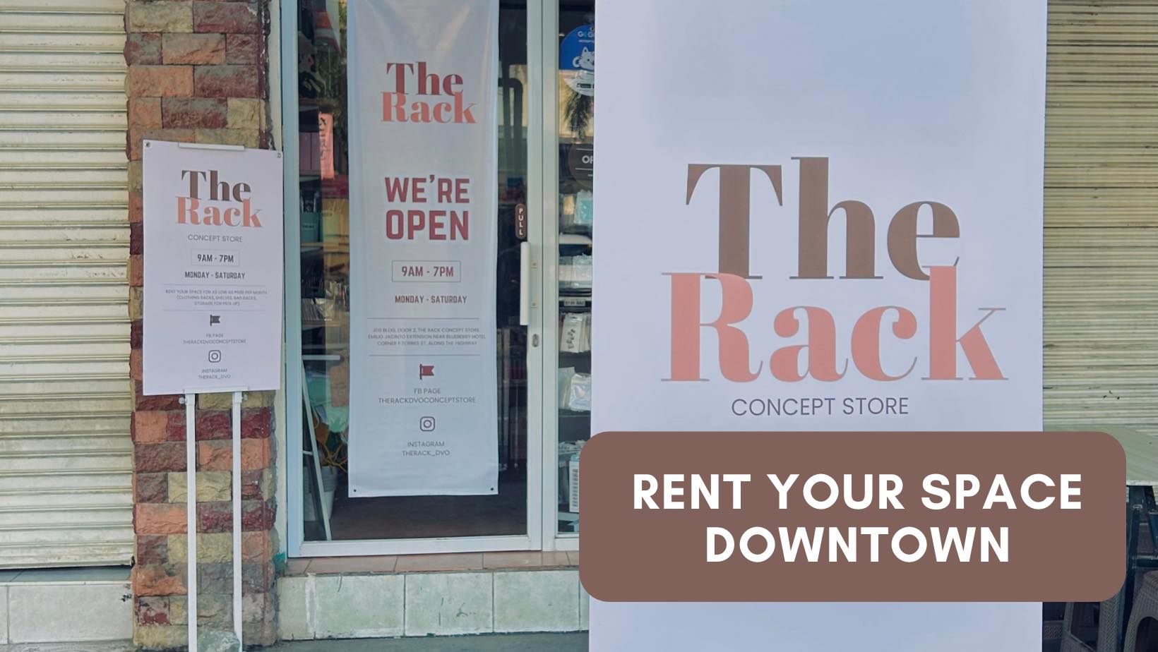 The Rack Concept Store | Davao City