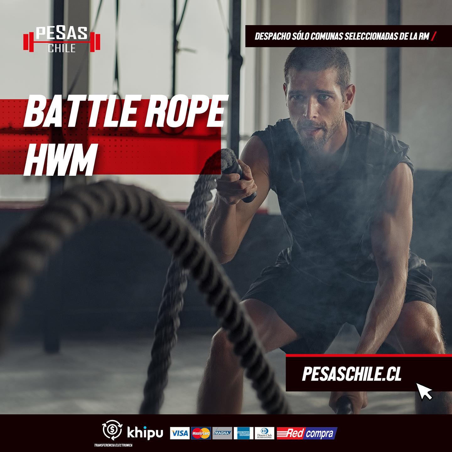 Pesaschile - BATTLE ROPE / HWM🔥 . Ideales para tus...
