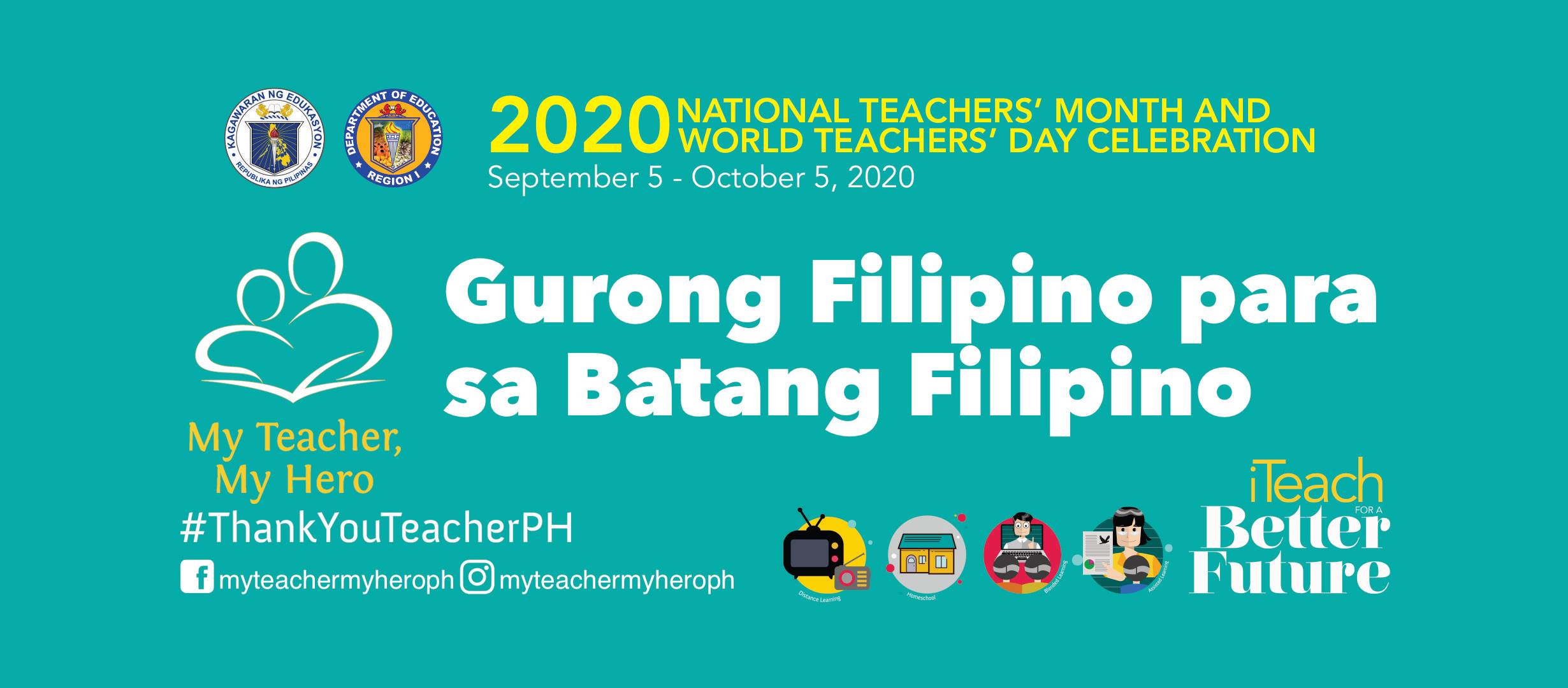 DepEd R1 NTM and WTD Celebration