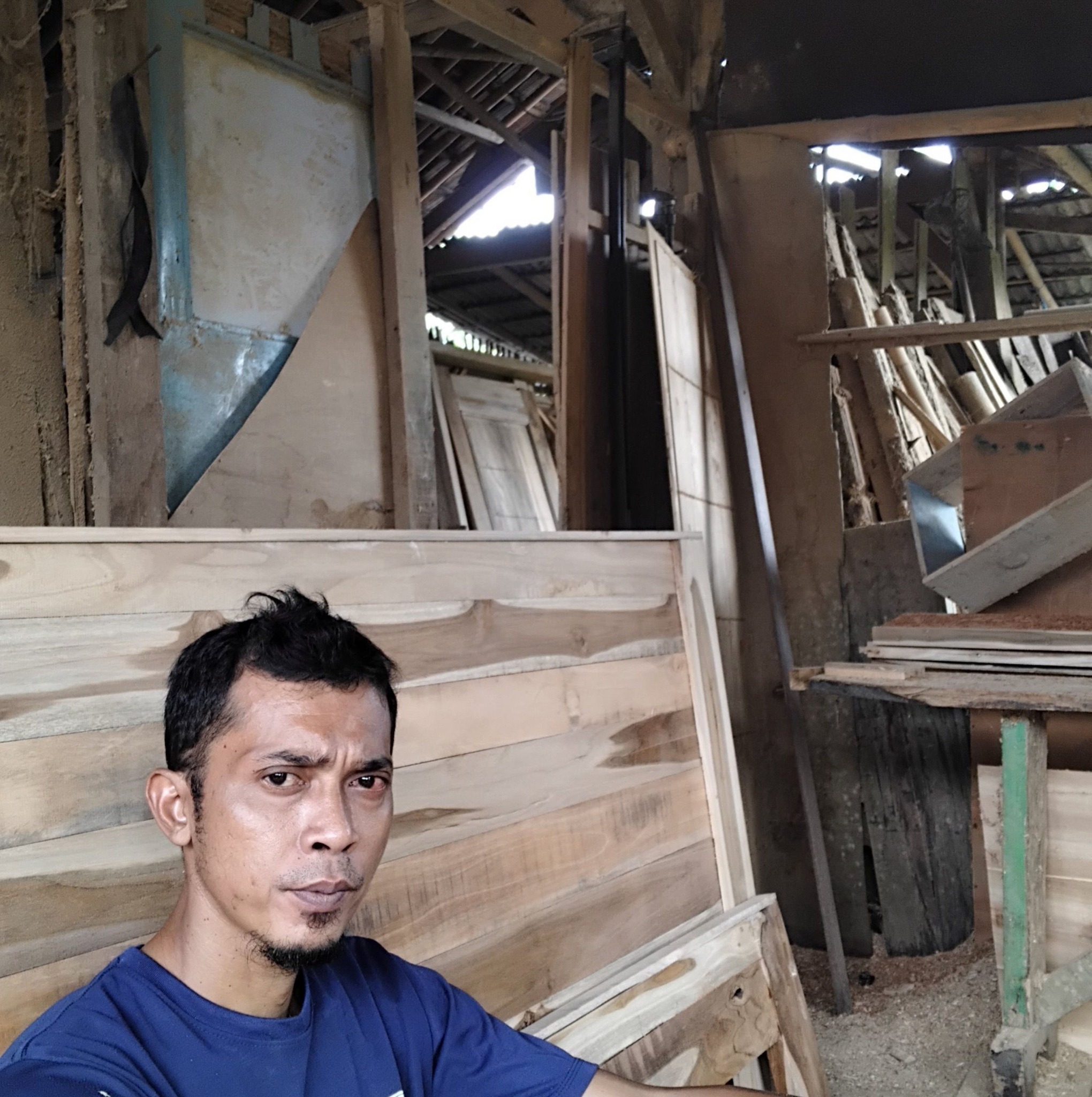 Nailing technique....woodworking tricks and tips #fyp | Eqho Al Amiin Kayu