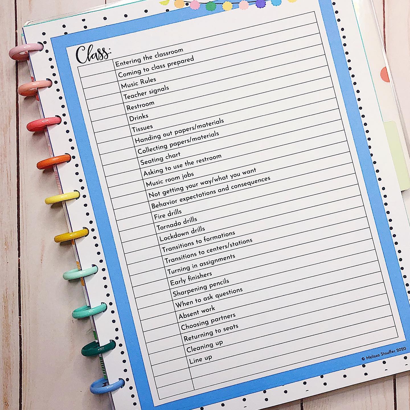 Procedures are a huge part of... - Mrs. Stouffer's Music Room | Facebook