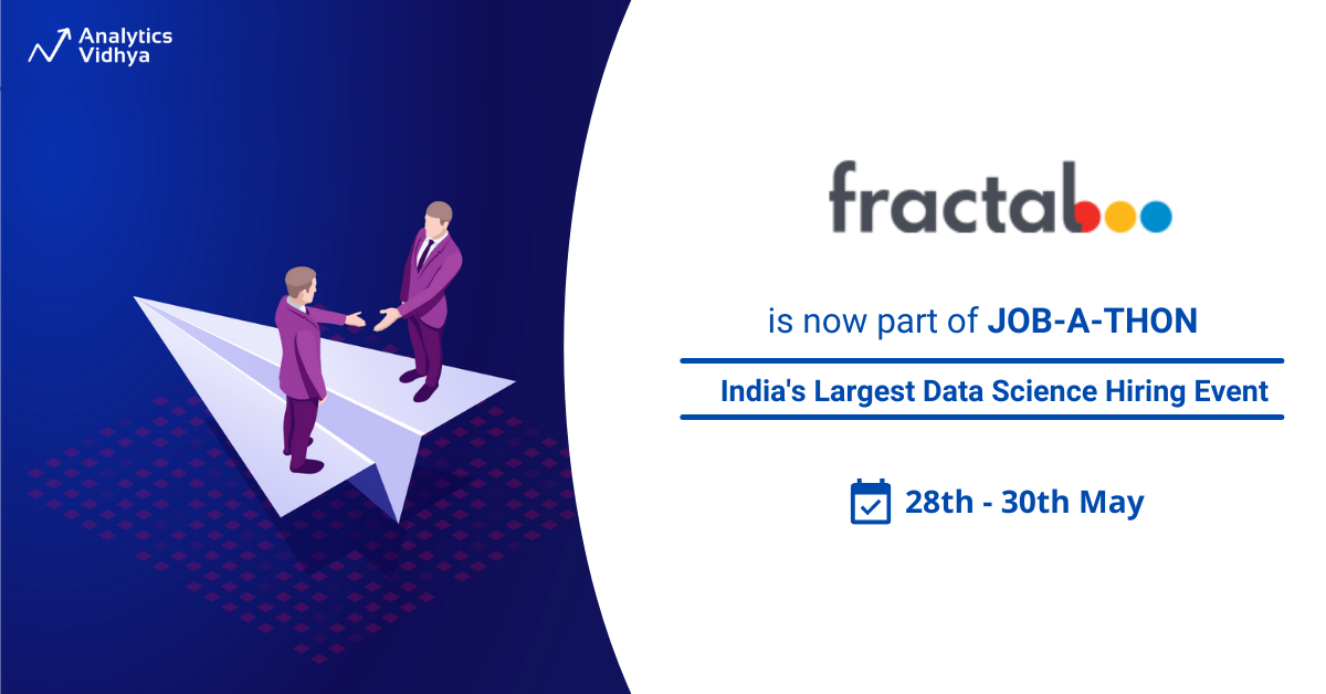 🎉 Want to become part of Fractal’s... - Analytics Vidhya | Facebook
