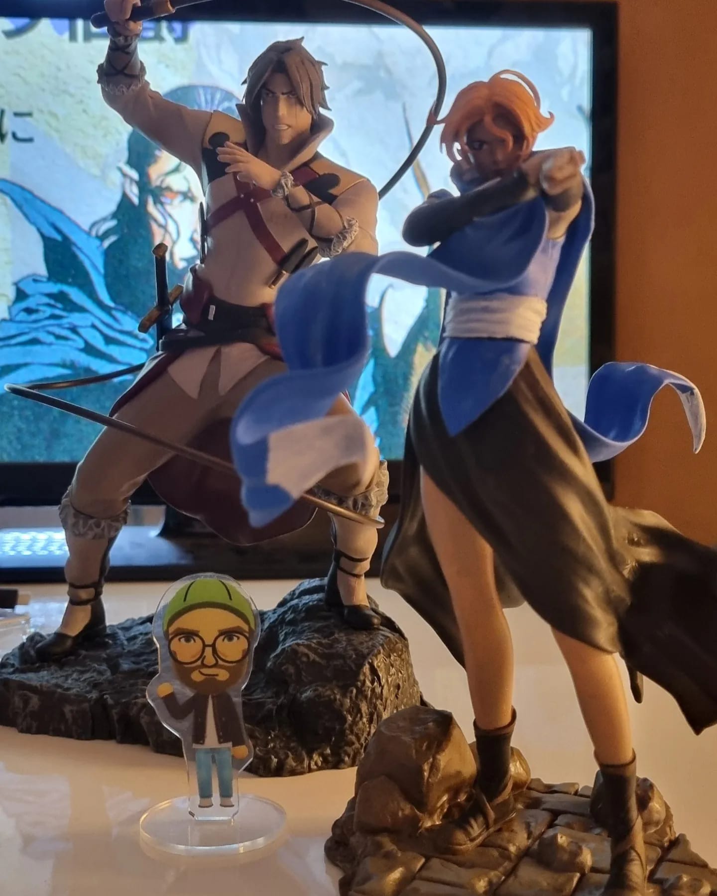 My New Castlevania 3d print figure is finish. Sypha Belnades from 