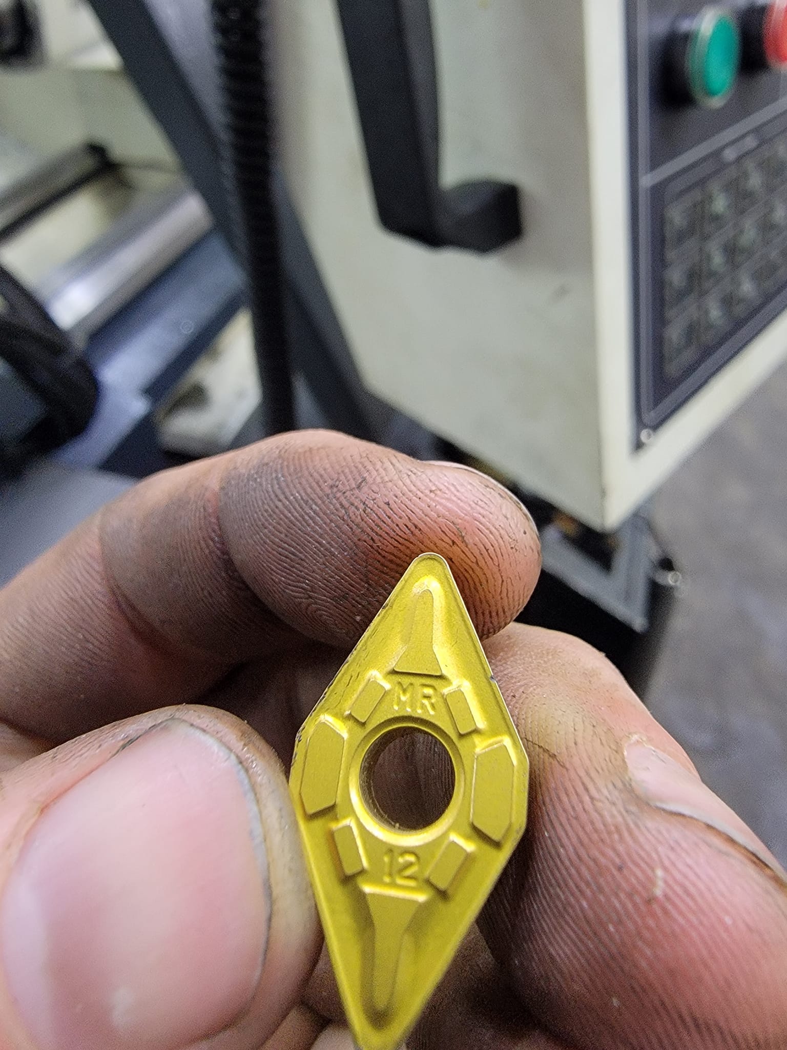 What is this insert, possibly a Sandvik, with number 2015?