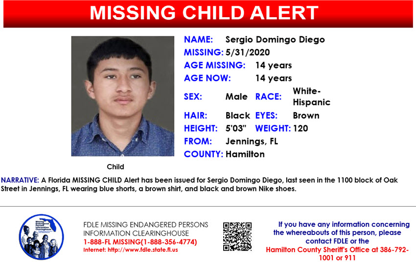 FDLE - UPDATE: This is a cancellation to the Florida Missing Child ...