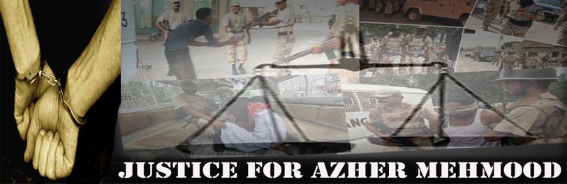 Justice For AZHER Mehmood