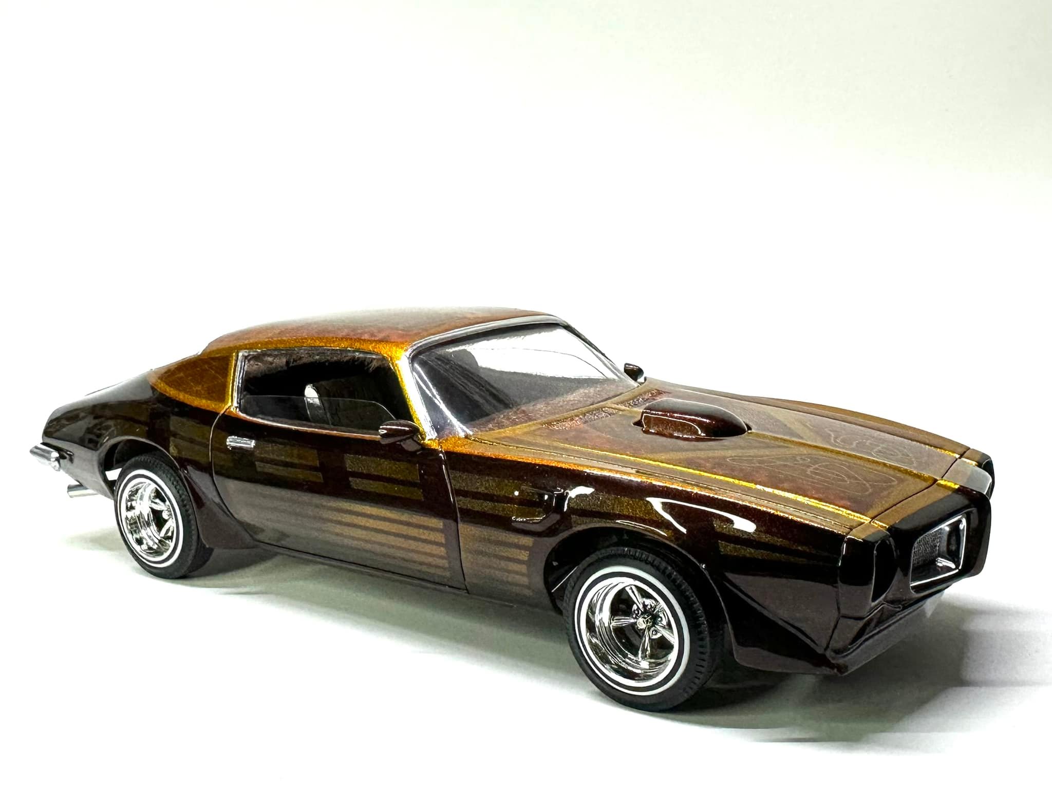 Assembling and displaying a 1967 Firebird Xmod RC car