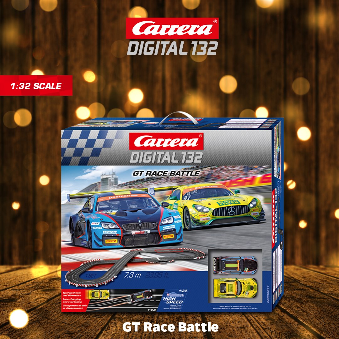 Step on the gas with the cars in these Carrera Digital 132 sets