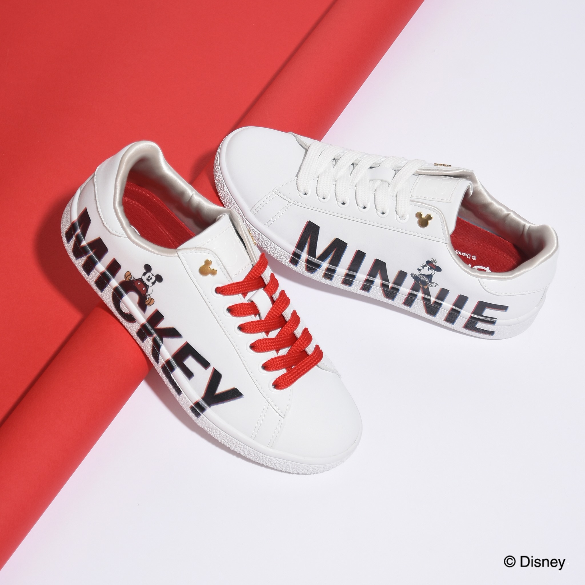 【美品】ダイアナ Disney スニーカー ホワイト ミッキー ミニー diana #プラスダイアナ よりついに #ダイアナディズニーコレクション