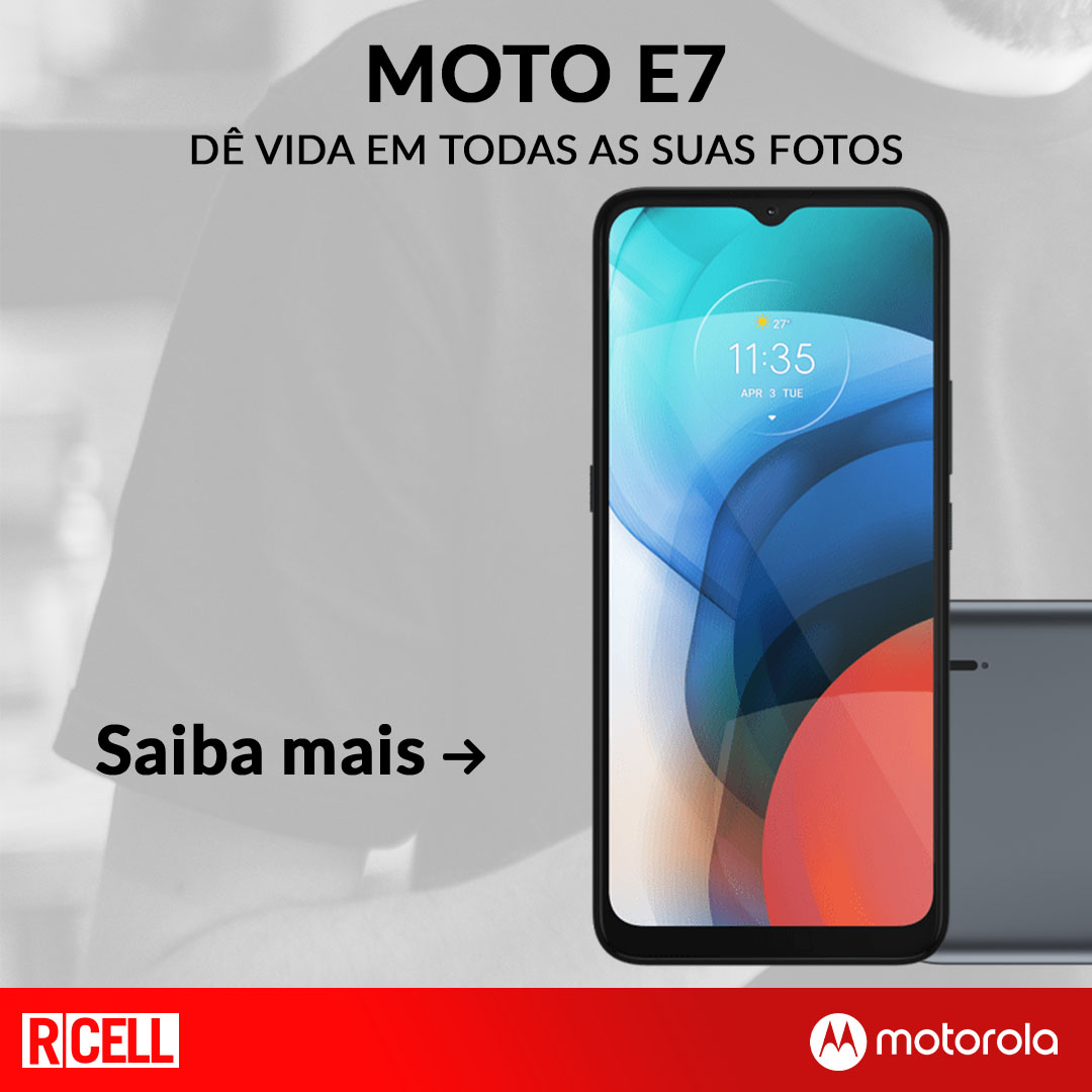 Rcell Telecom - Moto E7 - Dê vida em todas as suas fotos!... | Facebook