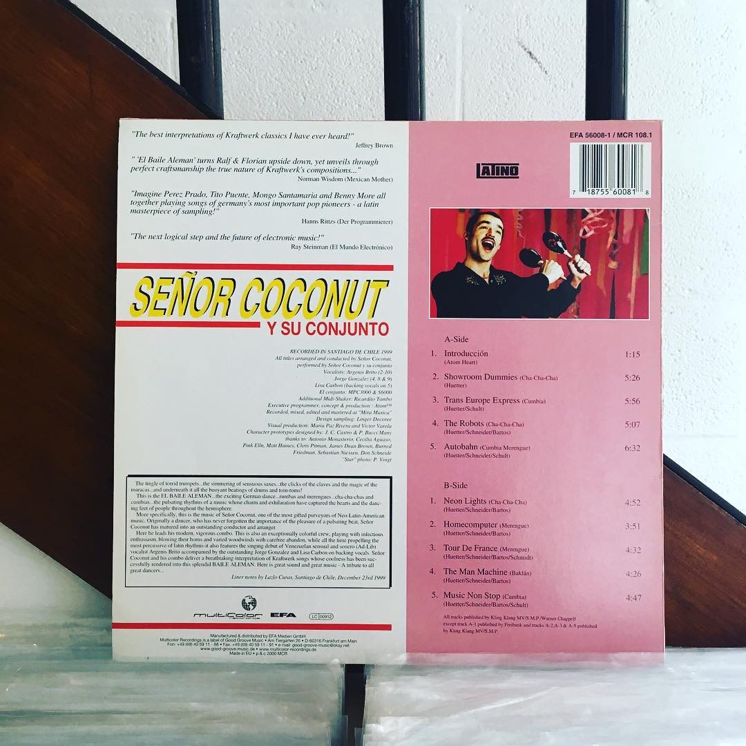 Kraftwerk LP Su Coconut Señor Conjunto Y