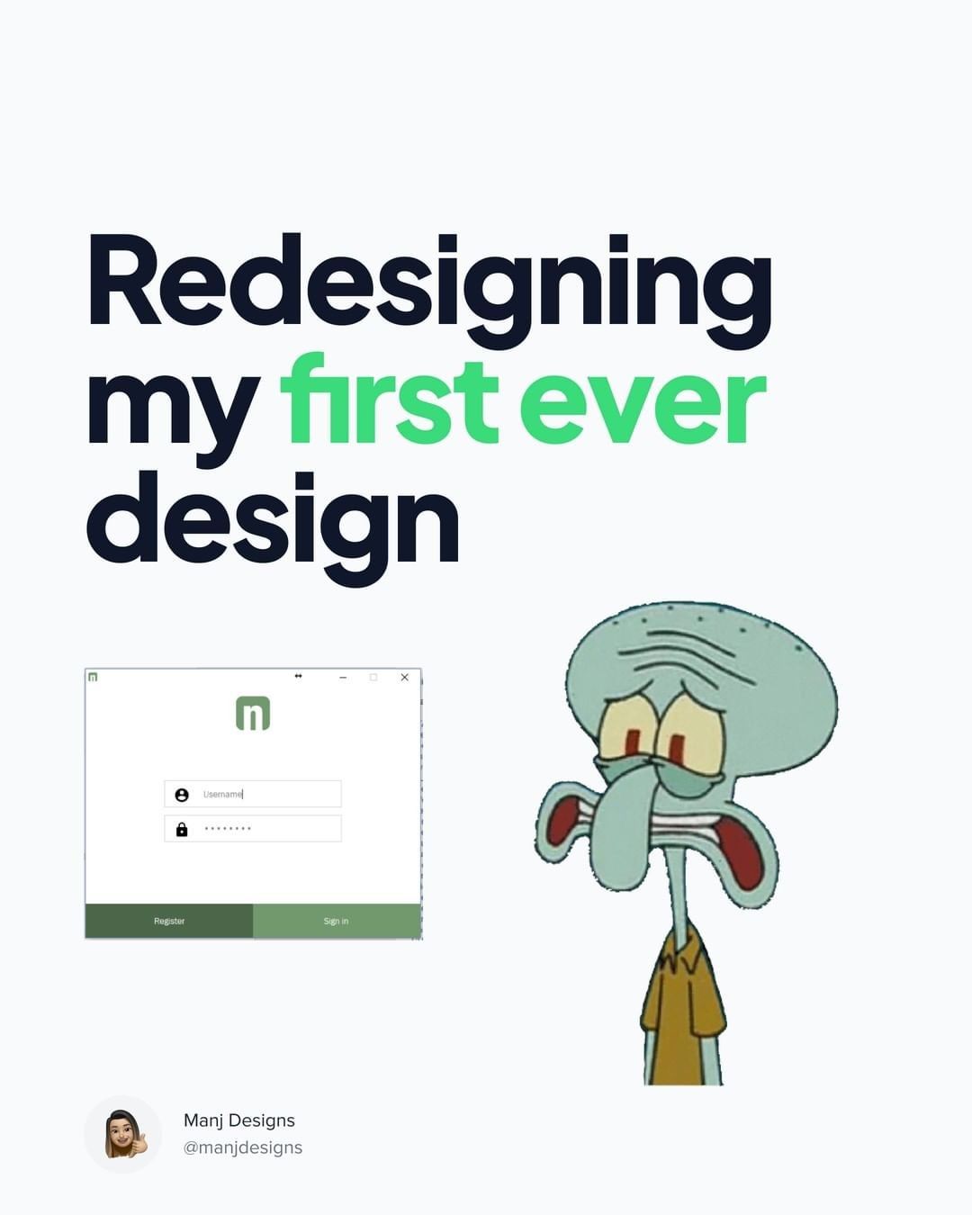 Redesigning my first ever design😍😍... - Creative Web Elements | Facebook