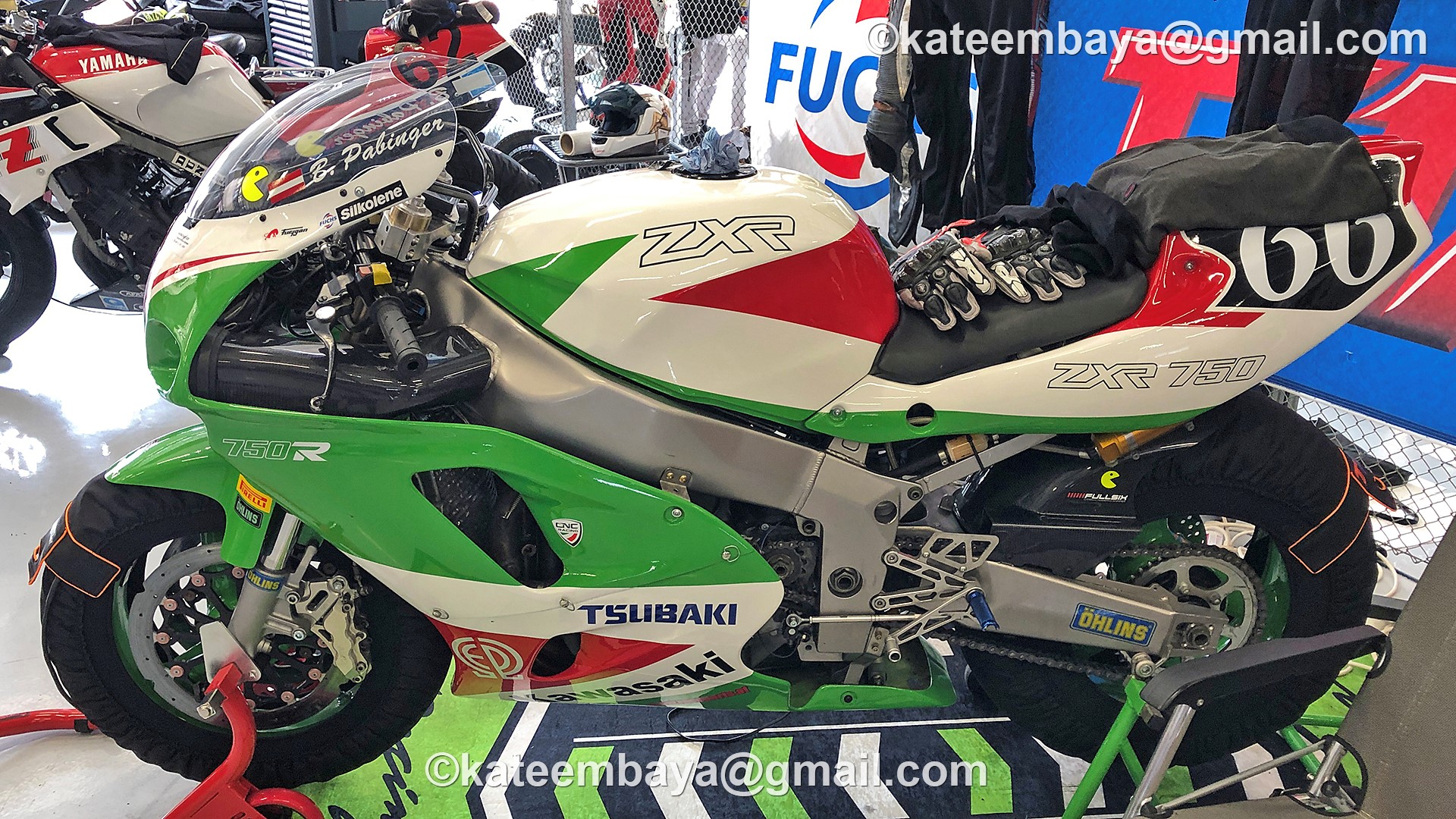 DIVA ENDURANCE 1995 Kawasaki ZXR 750R Lucky Strike Kawasaki Racing