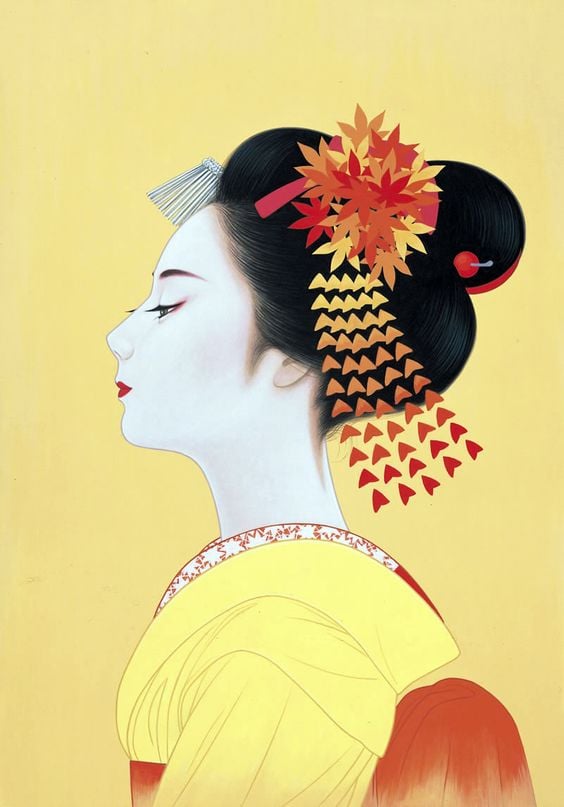 Japan Black Hair Gold