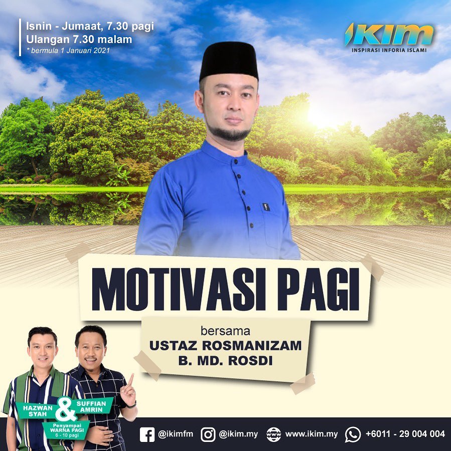 Ikimfm Dengarkan Perkongsian Motivasi Pagi Bersama Ustaz Facebook