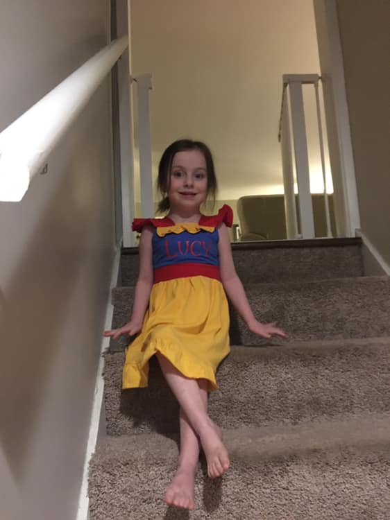 paw patrol christmas dress At Size:Customize Size