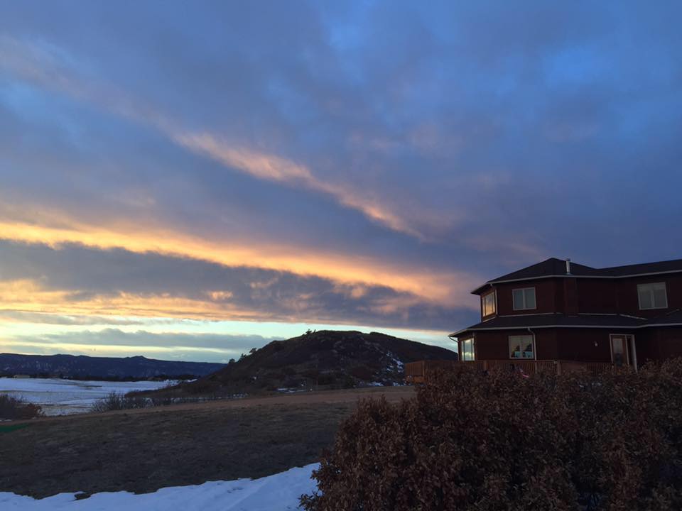 Sunset Ridge Ranch at a mile and a half High