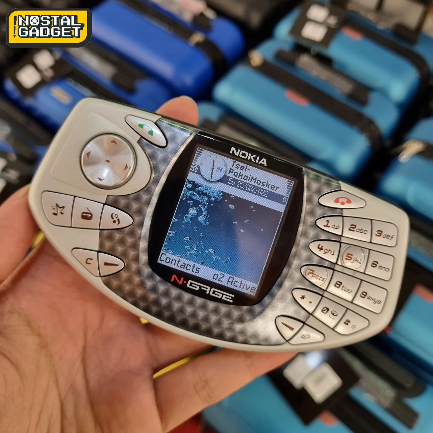 Nostalgadget - Nokia N-Gage Classic O2 Silver Edition .... | Facebook