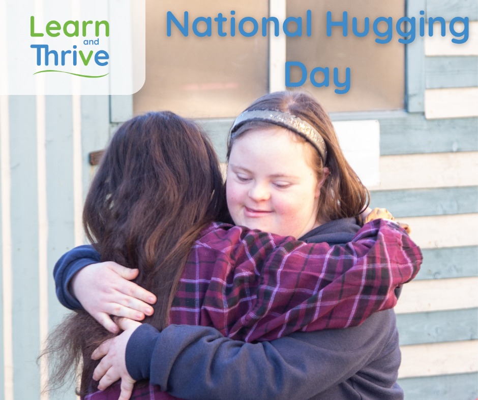 💙 It's National Hugging Day! 🥰 While... - Learn and Thrive