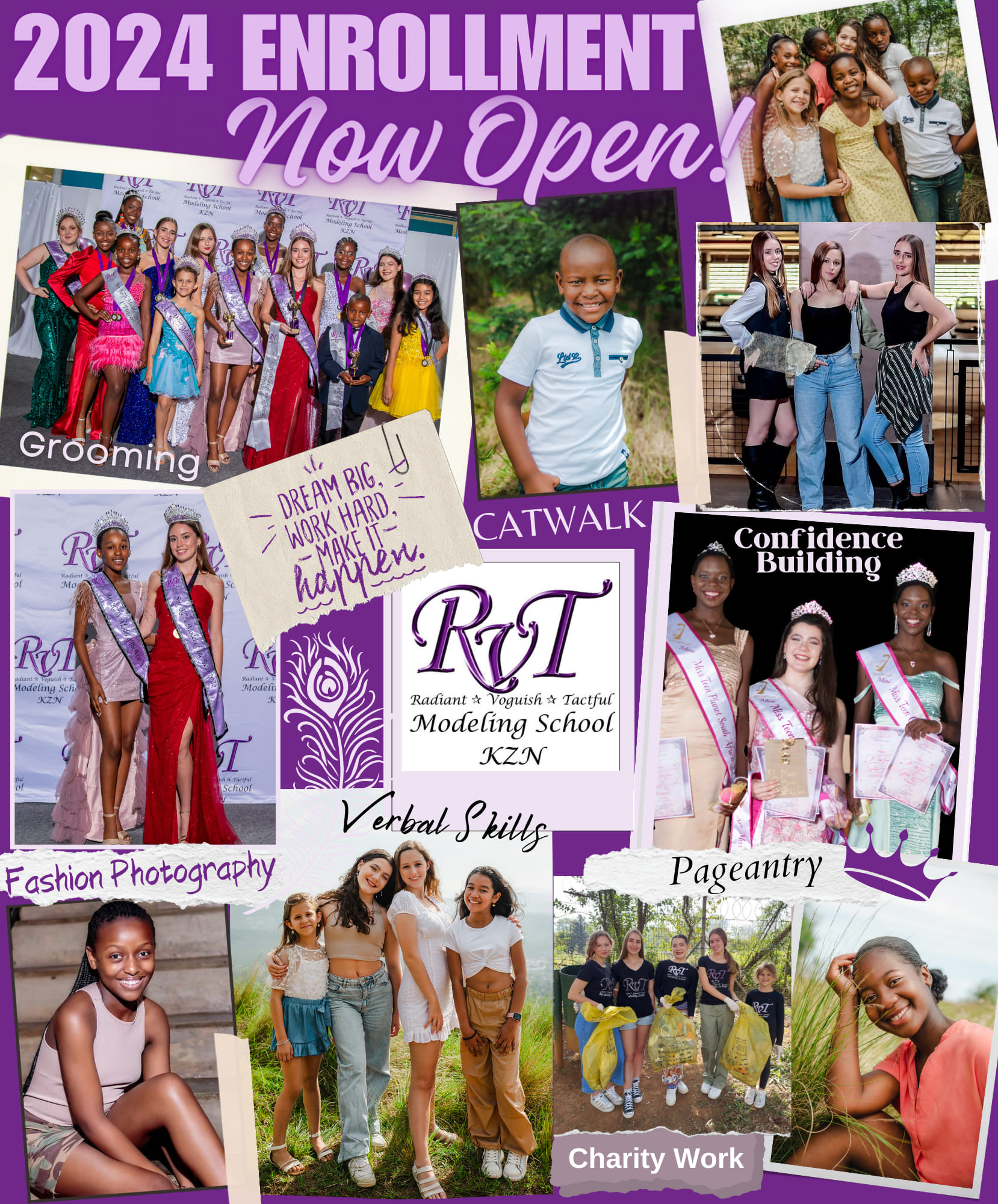 2024 ENROLLMENT IS NOW OPEN!!!... - RVT Modeling School KZN