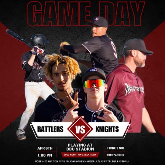 ATLAS Rattlers Baseball | Fort Worth TX