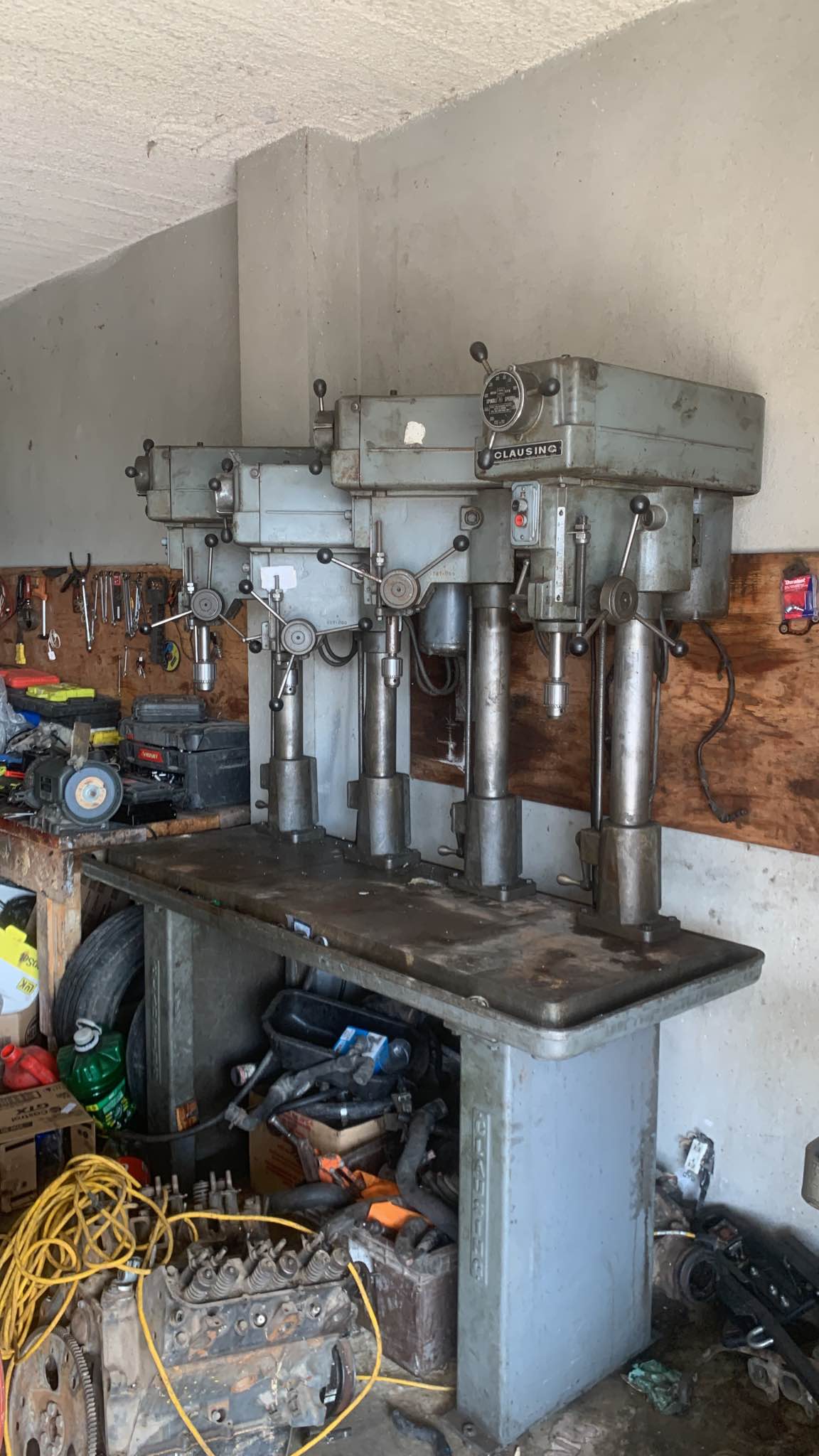Vendo o cambio mesa de taladros marca clausing - Power Tools ...