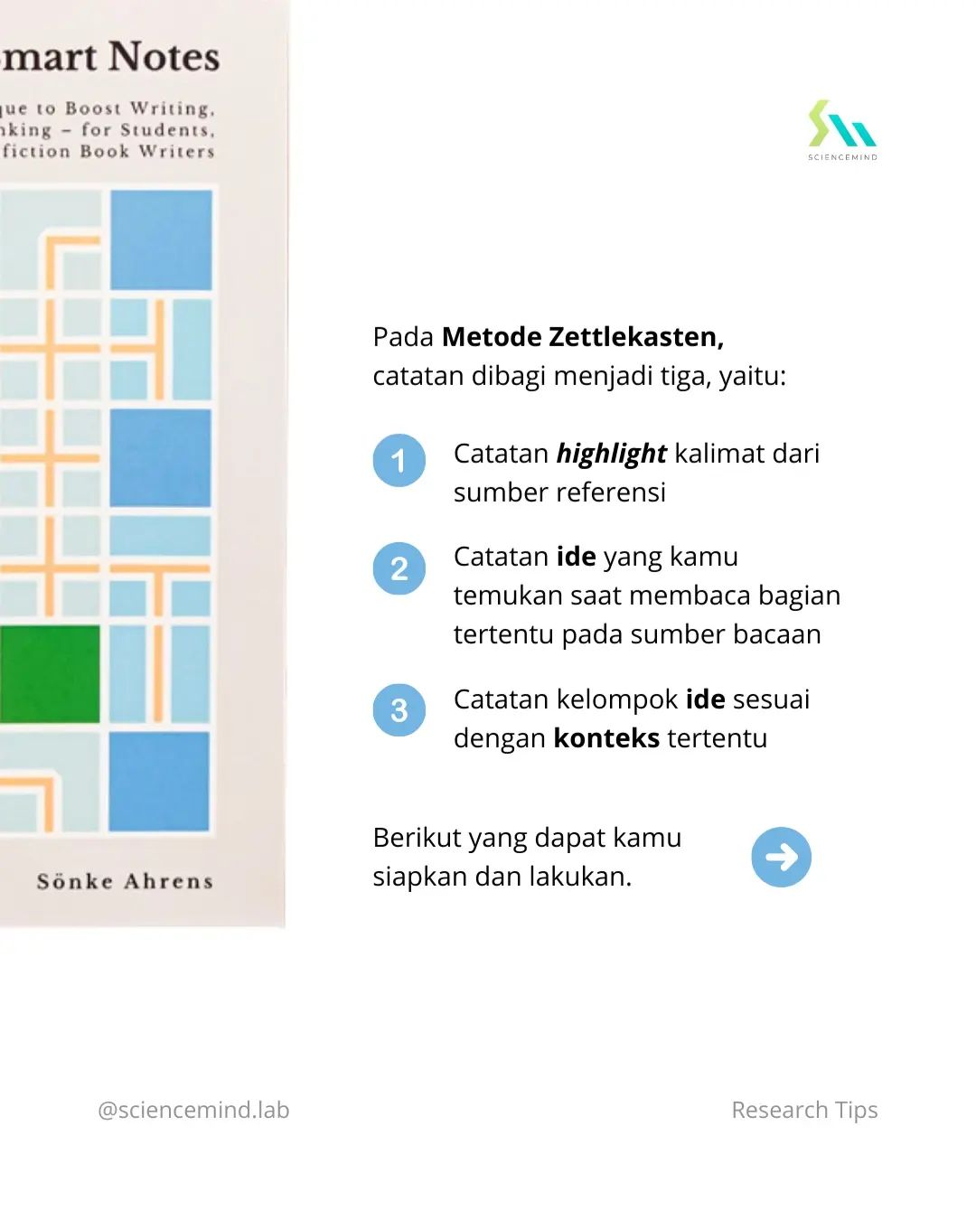 Sciencemind.lab - HOW TO TAKE SMART NOTES Gimana ya...