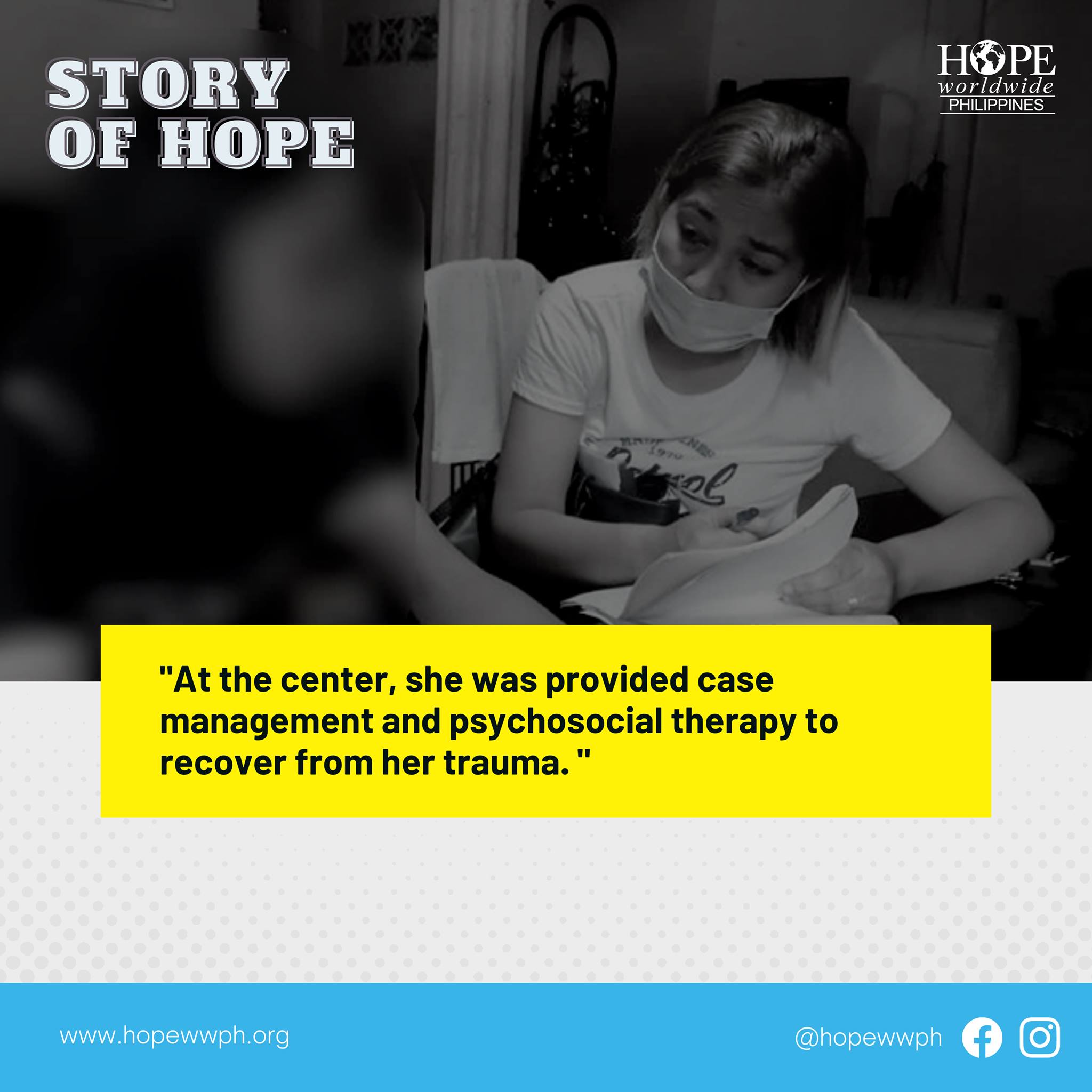 STORY OF HOPE: Rescued... - HOPE worldwide Philippines, Inc. | Facebook