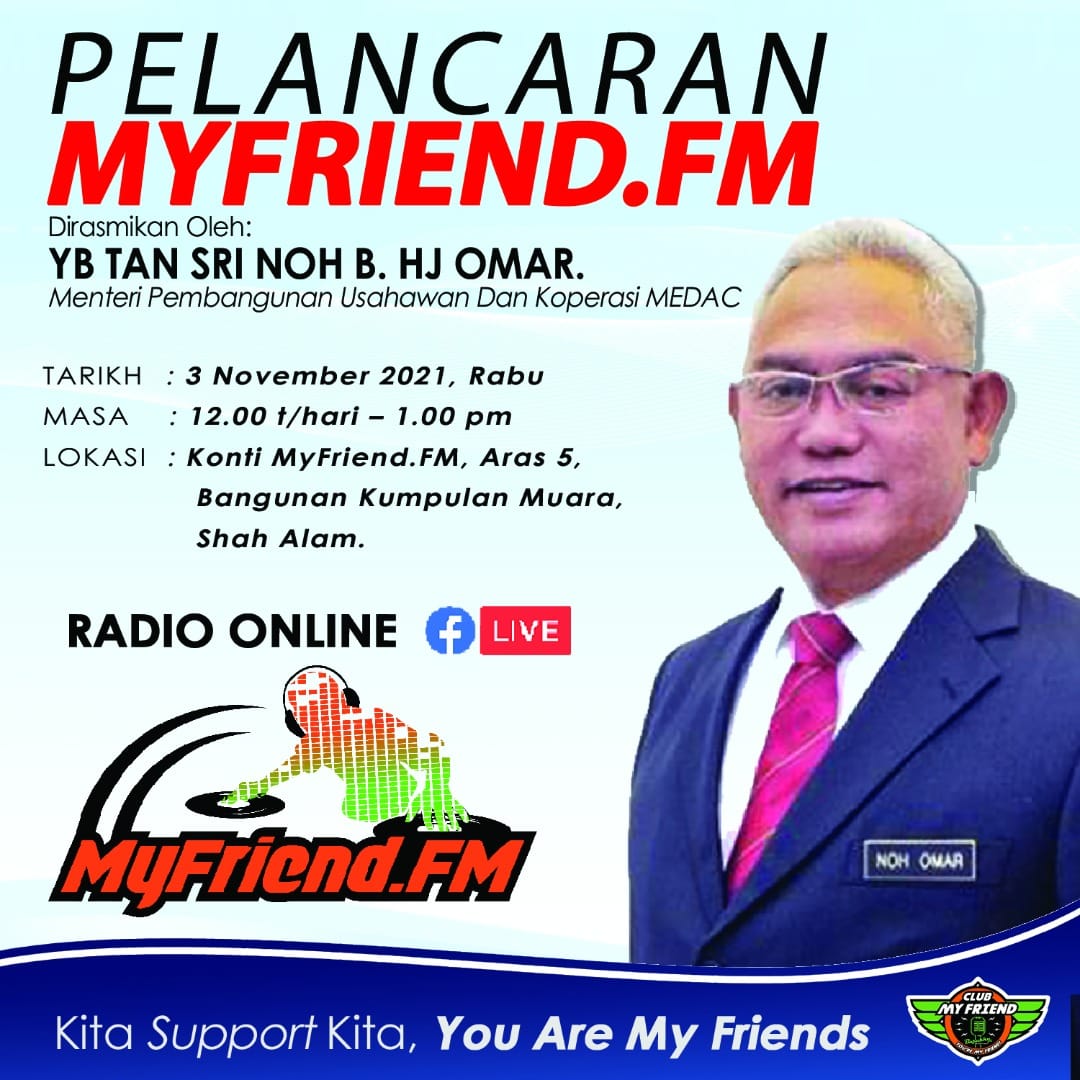 MyFriend.FM - Alhamdulillah. MyFriend.FM telah dipilih sebagai radio ...