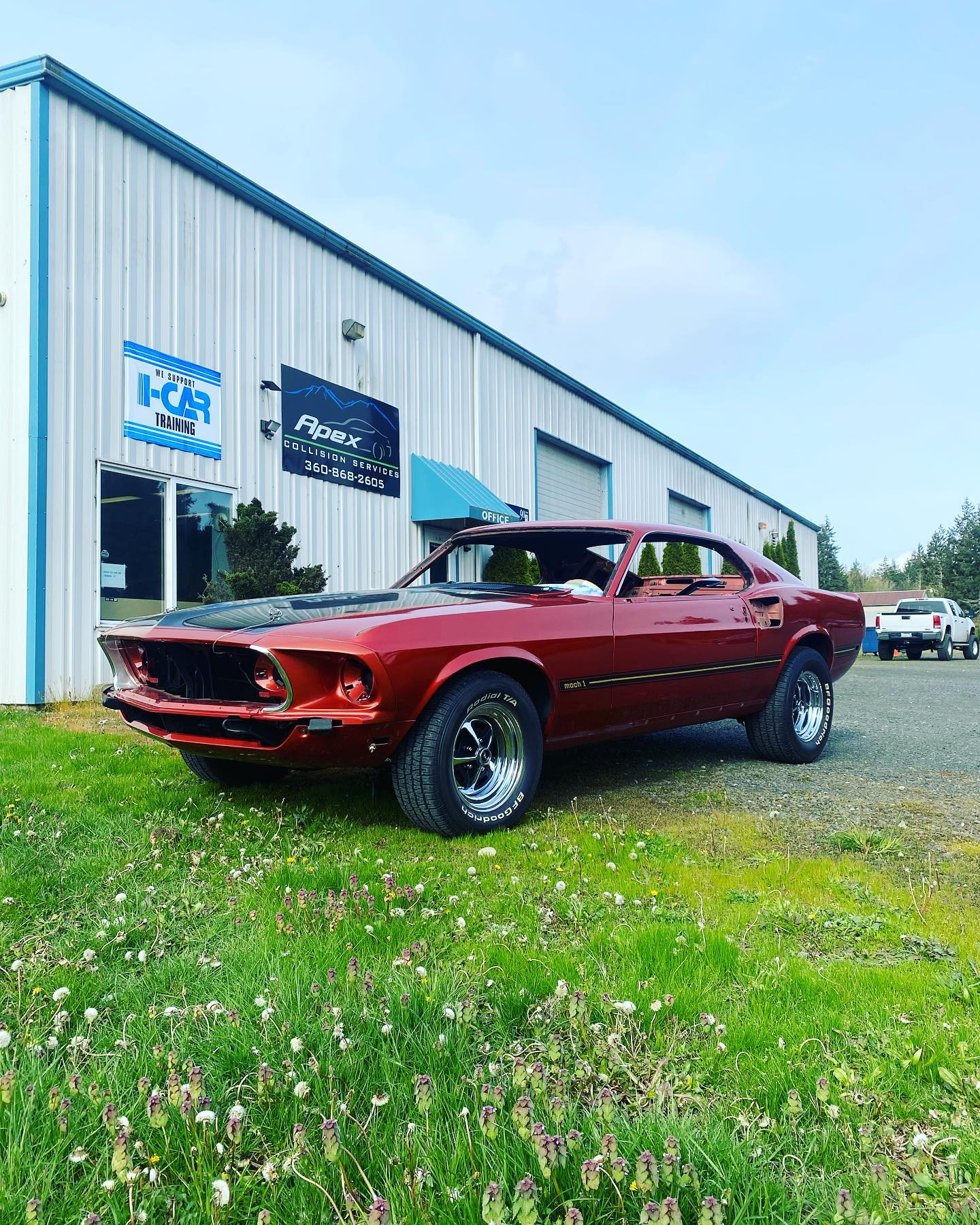 New project! 1969 Mach 1 😎... - Apex Collision Services | Facebook