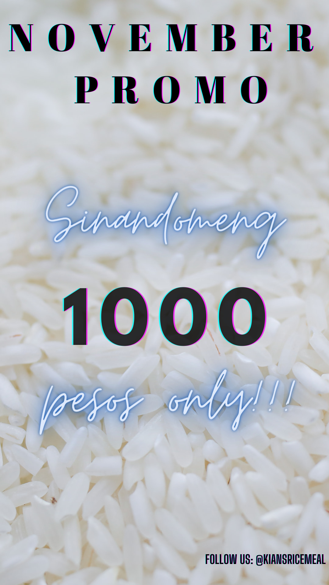 Kian’s Rice Meal