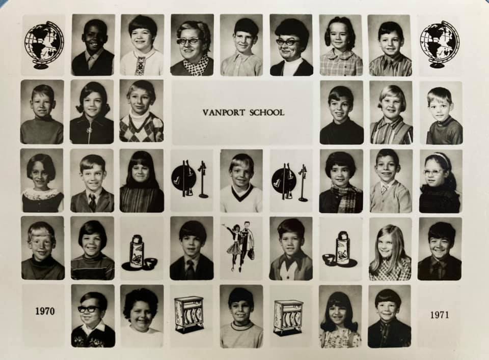 Here is a photo from the third grade class at Vanport Elementary School ...