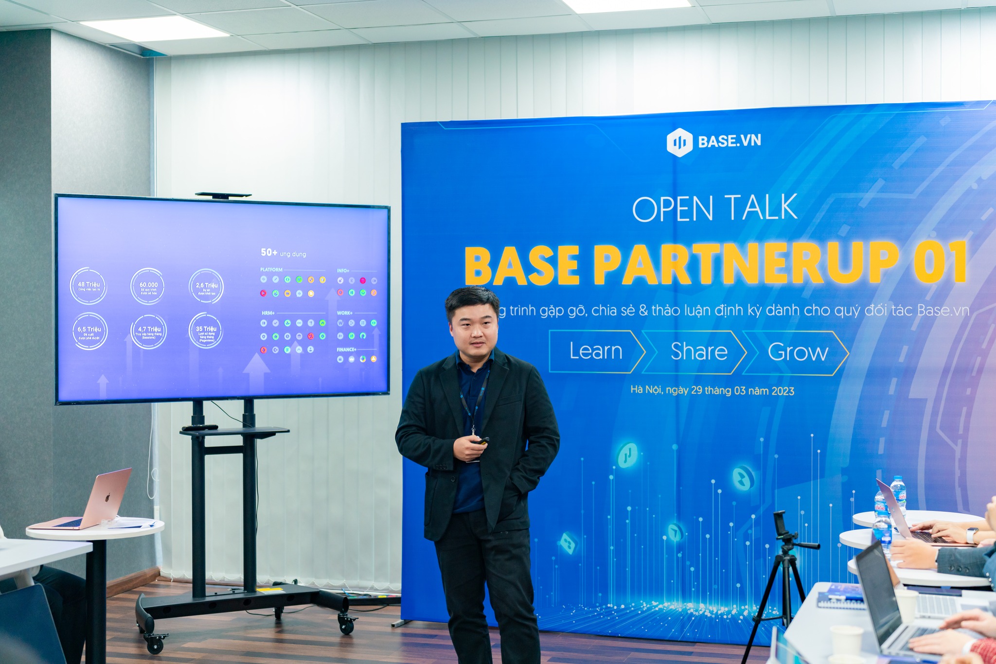 Base.vn - BASE.VN TỔ CHỨC HỘI THẢO BASE PARTNERUP, THU HÚT... | Facebook