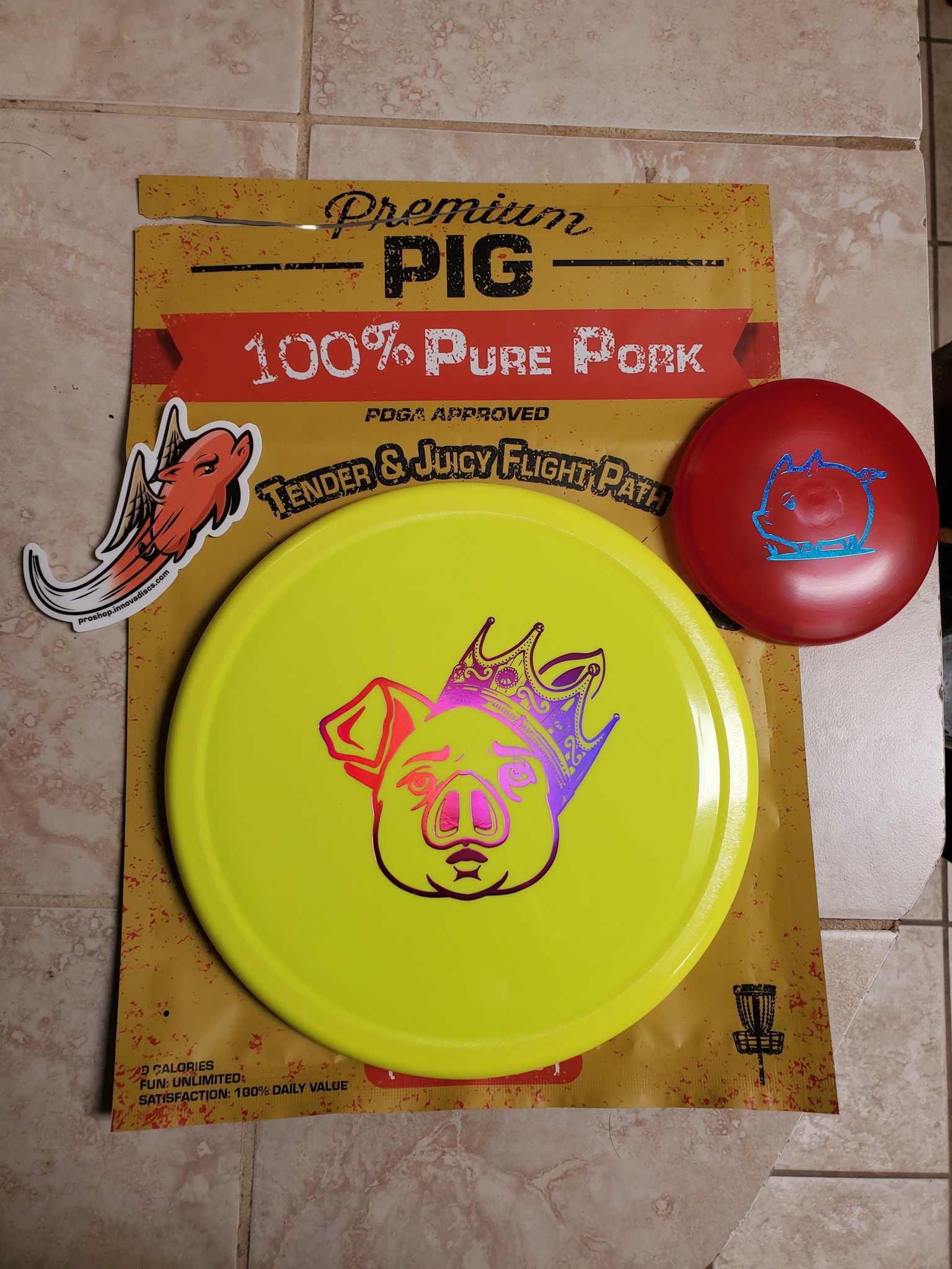 Innova Pig blind bag review with rare foil color combo
