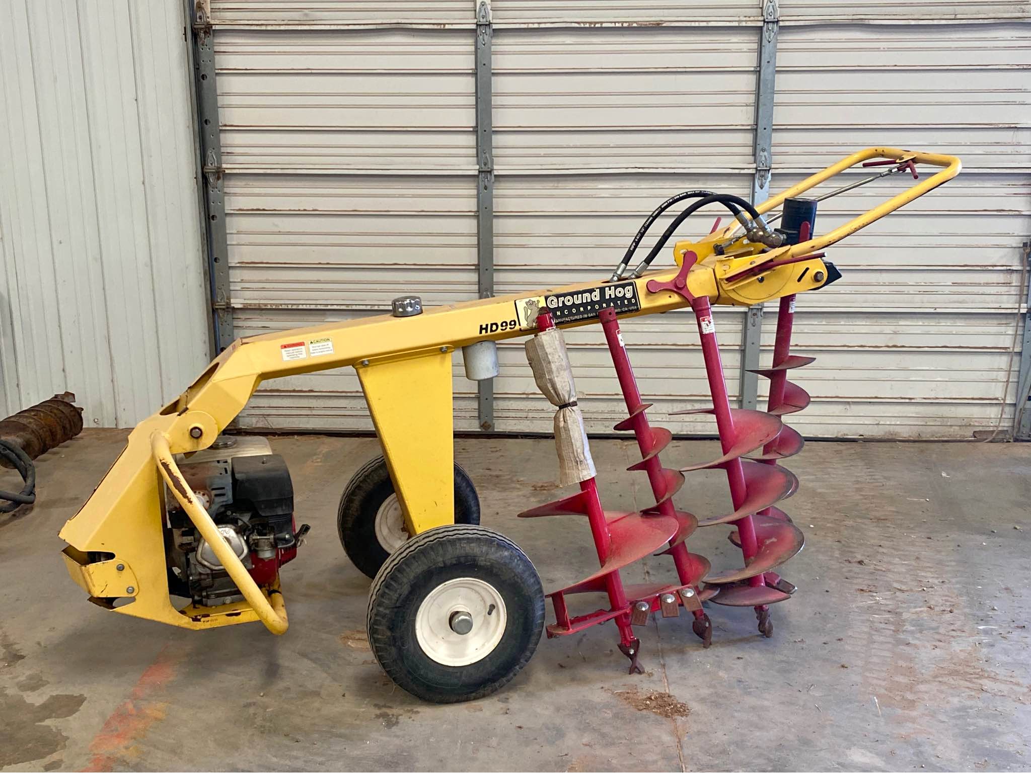 2012 One man Auger rental